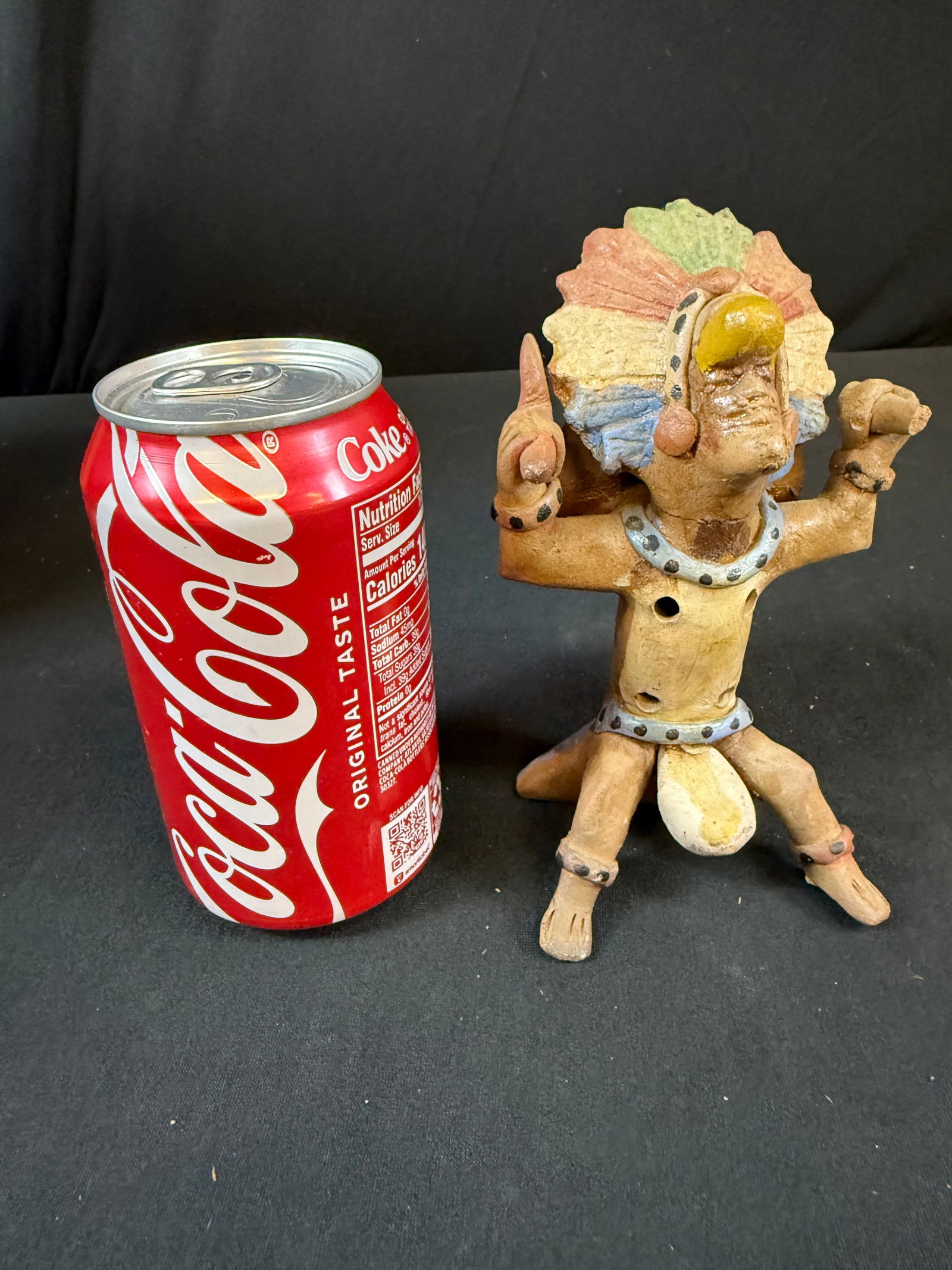 Mexican Mayan figure flute (1 of 3)