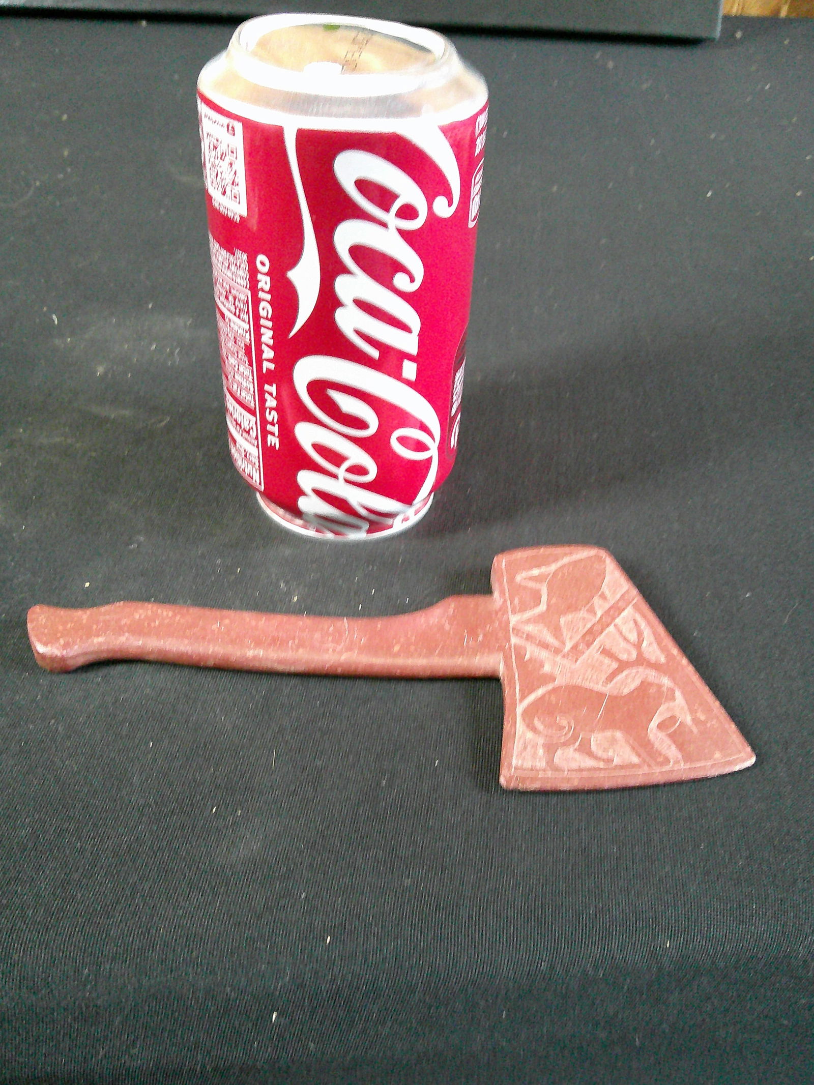 Small catlinite hatchet (1 of 3)