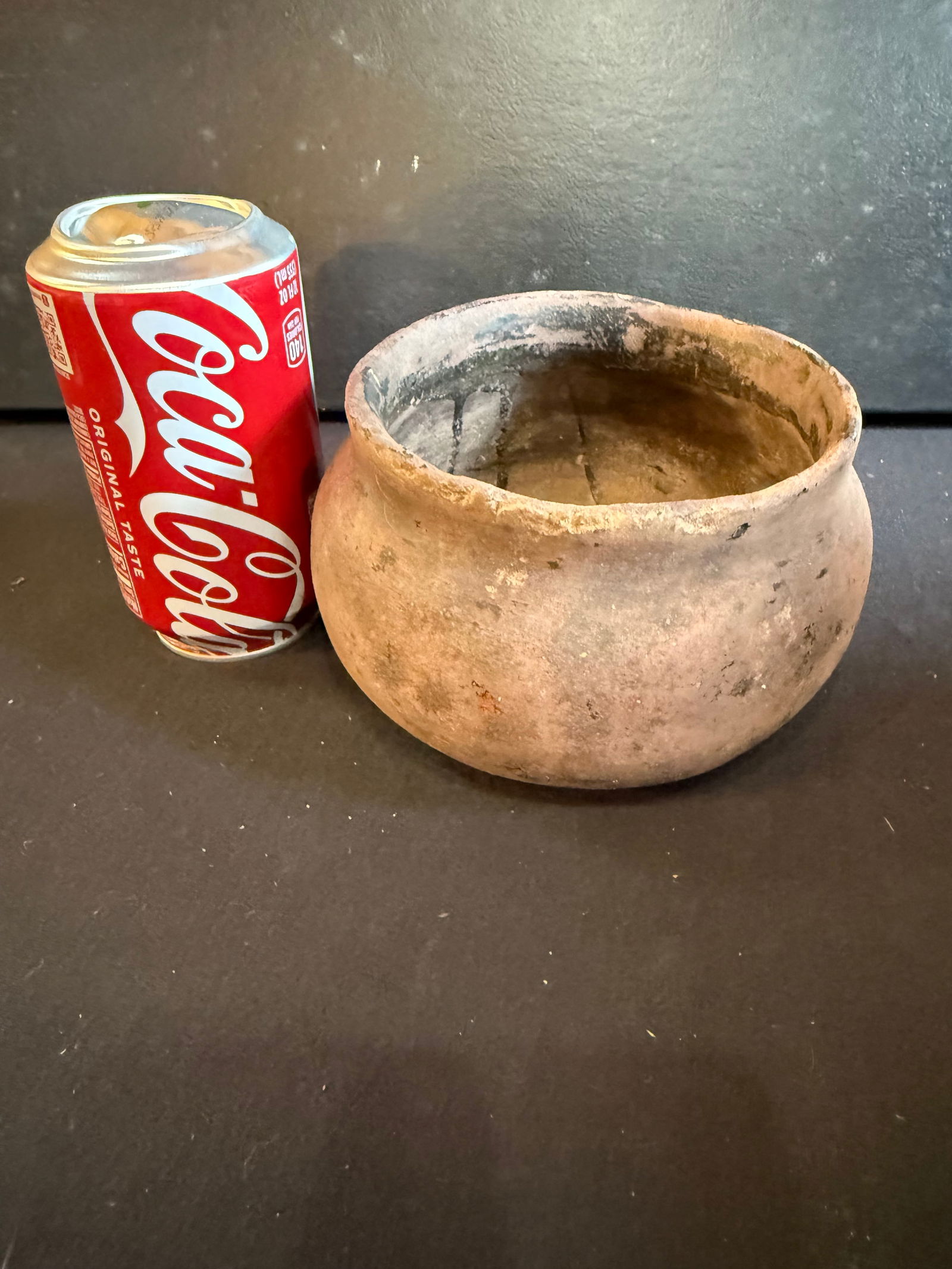 Pre columbian style Narino Capuli cultural complex discus pottery vessel (1 of 4)