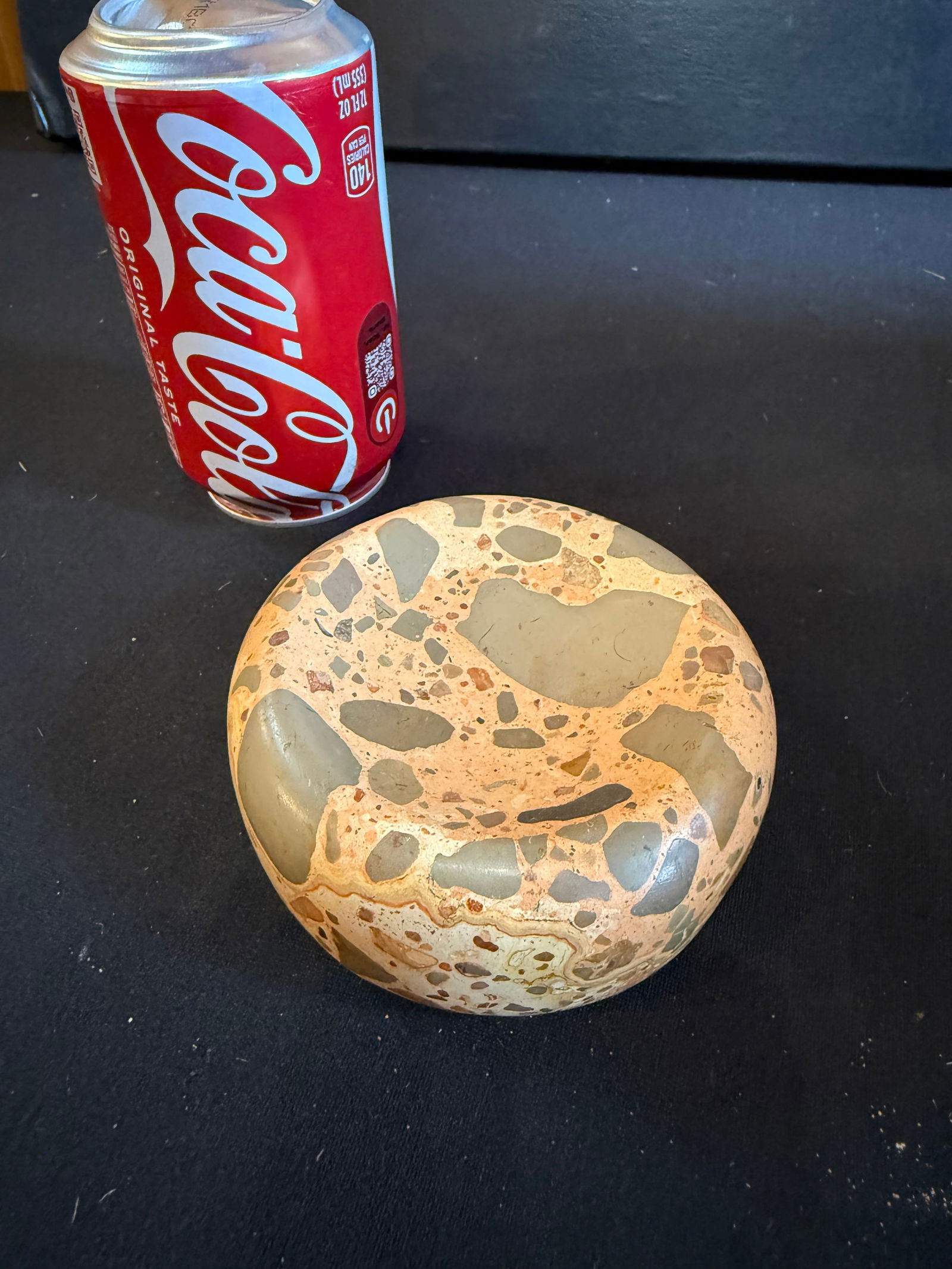 Leopardite skin jasper cabochon (1 of 2)