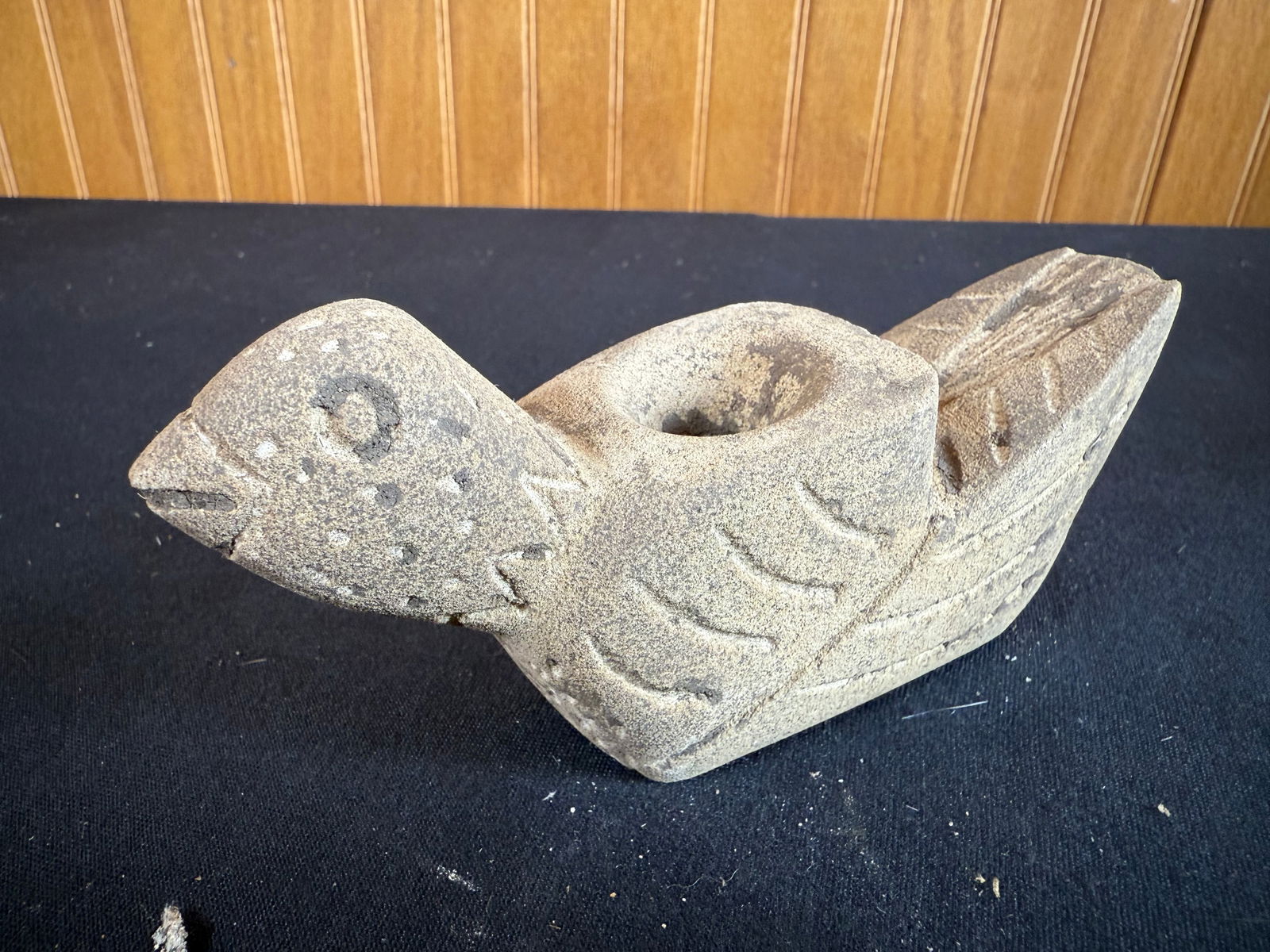 Stone bird pipe (1 of 4)
