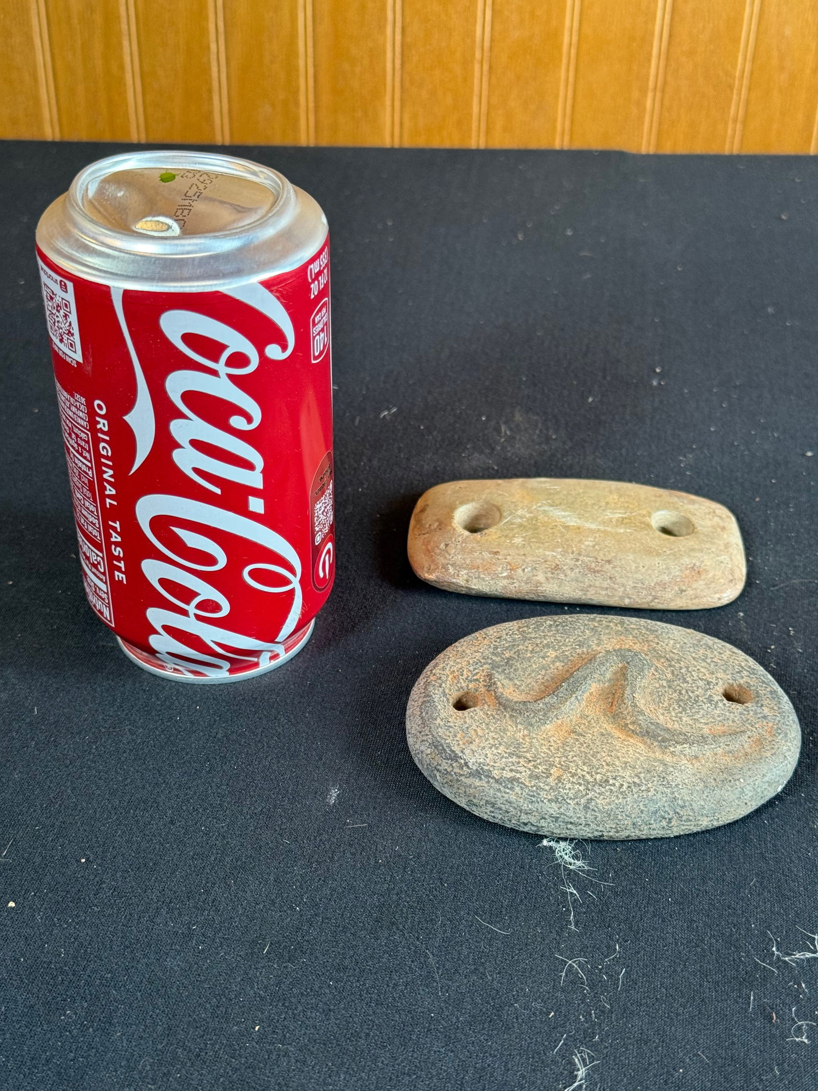 Lot of 2 stone gorgets (1 of 2)