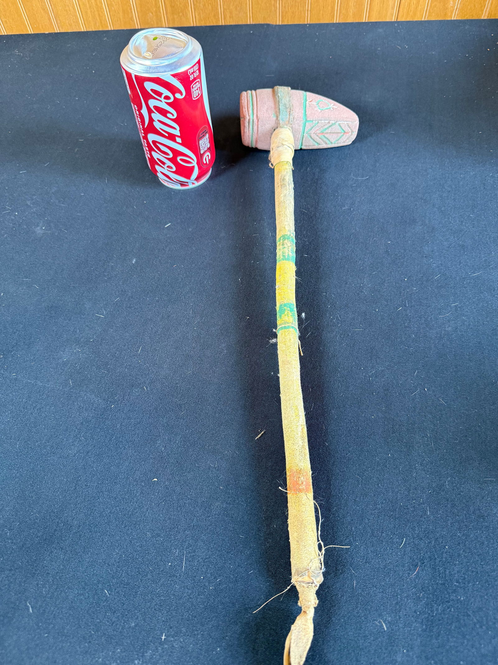 Native American stone mallet: Native American stone mallet