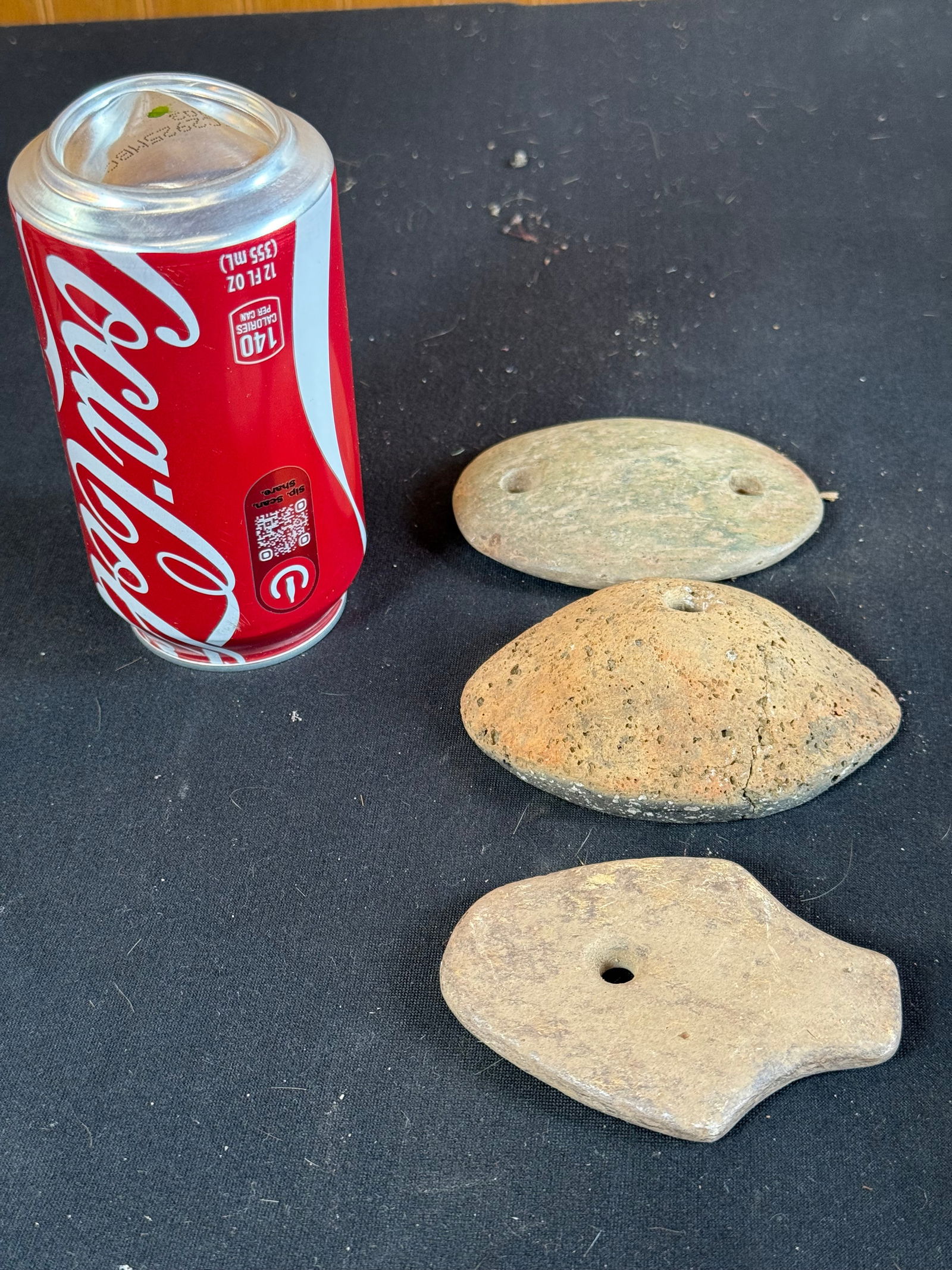 Lot of 3 stone gorgets (1 of 5)