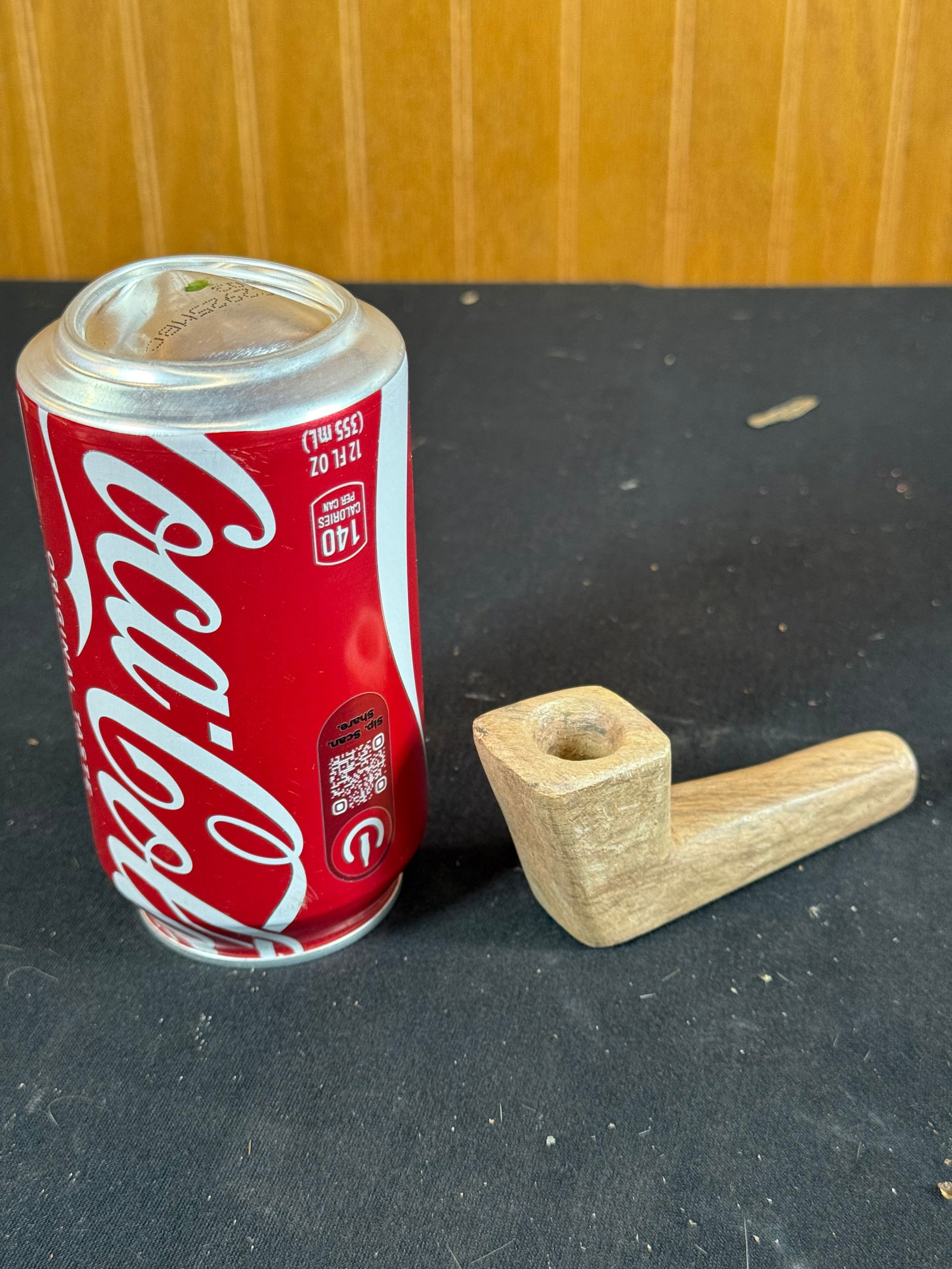 Hand carved stone pipe (1 of 4)