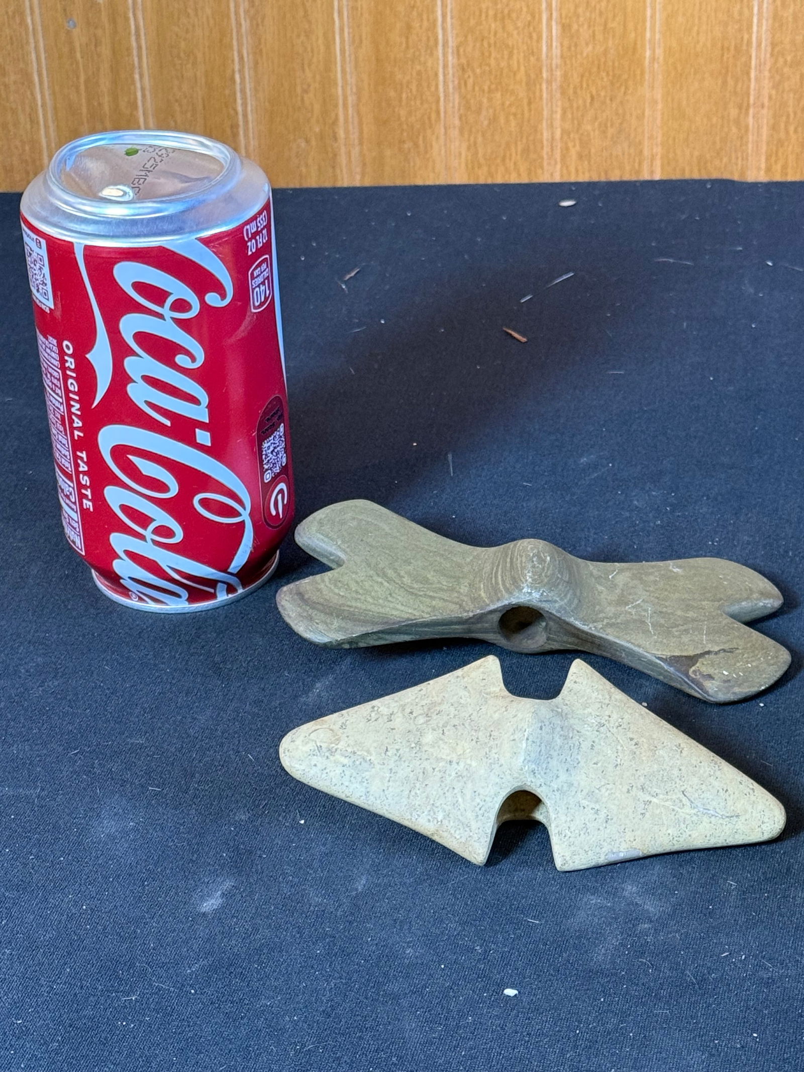 Lot of 2 banner stones (1 of 4)