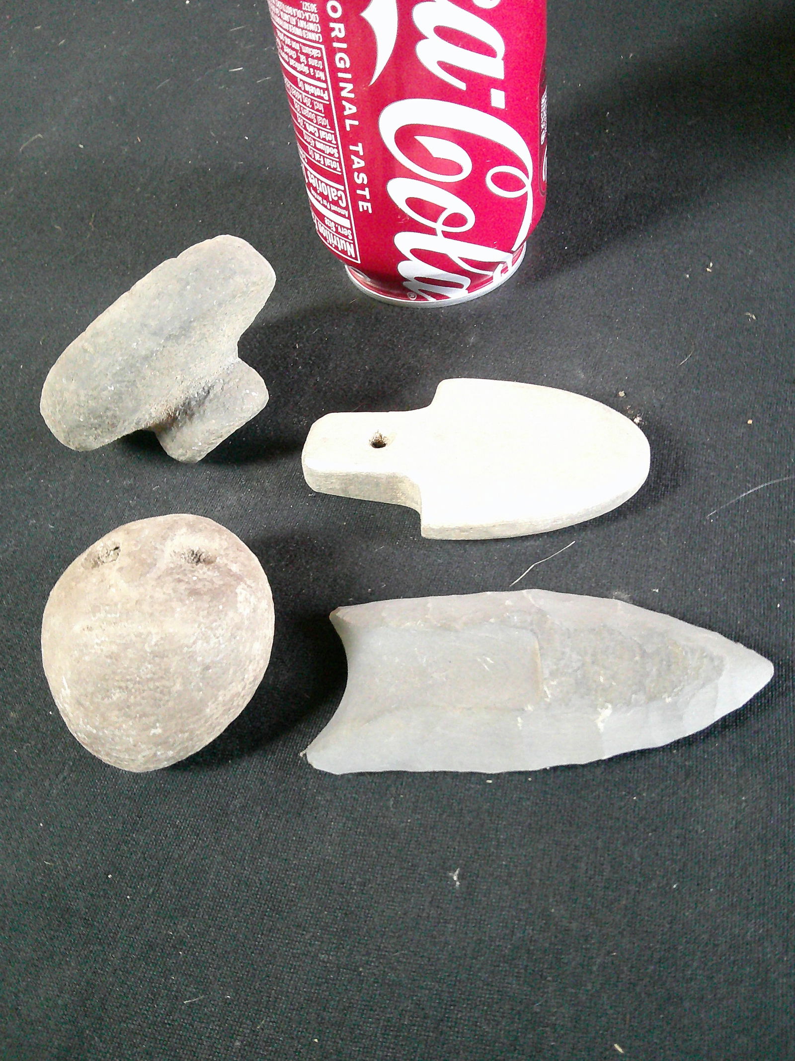Lot of 4 native american artifacts: Lot of 4 native american artifacts