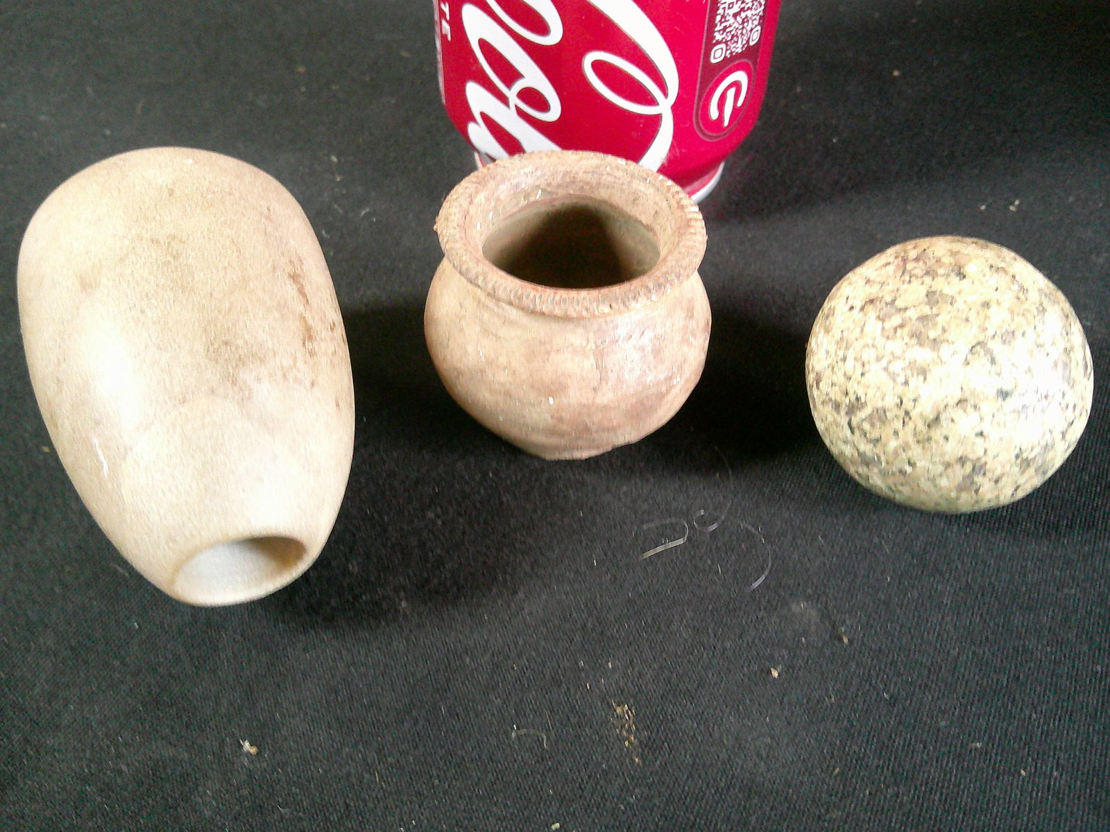 Lot of 3 assorted native american artifacts: Lot of 3 assorted native american artifacts