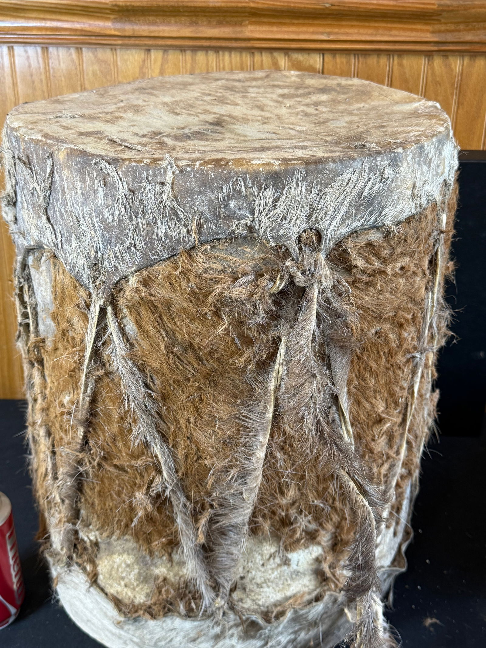 Deer fur drum: Deer fur drum