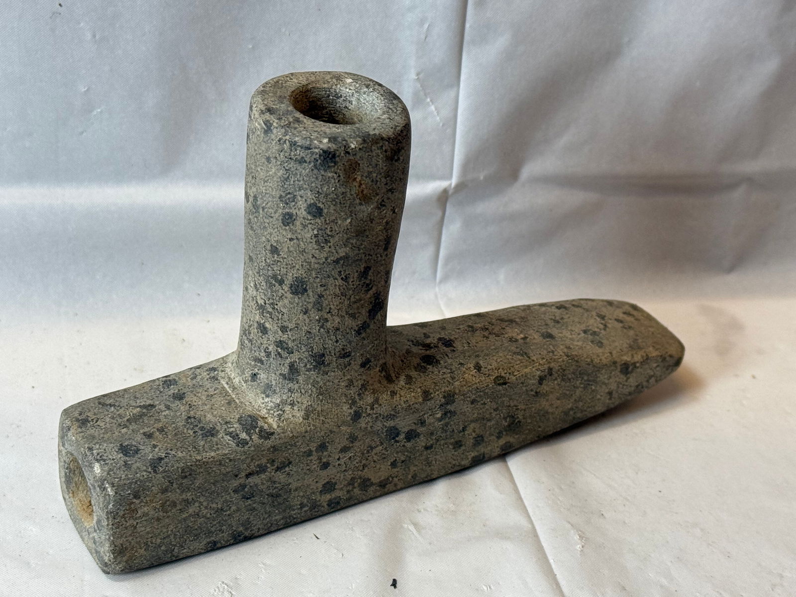 Native American stone pipe (1 of 3)