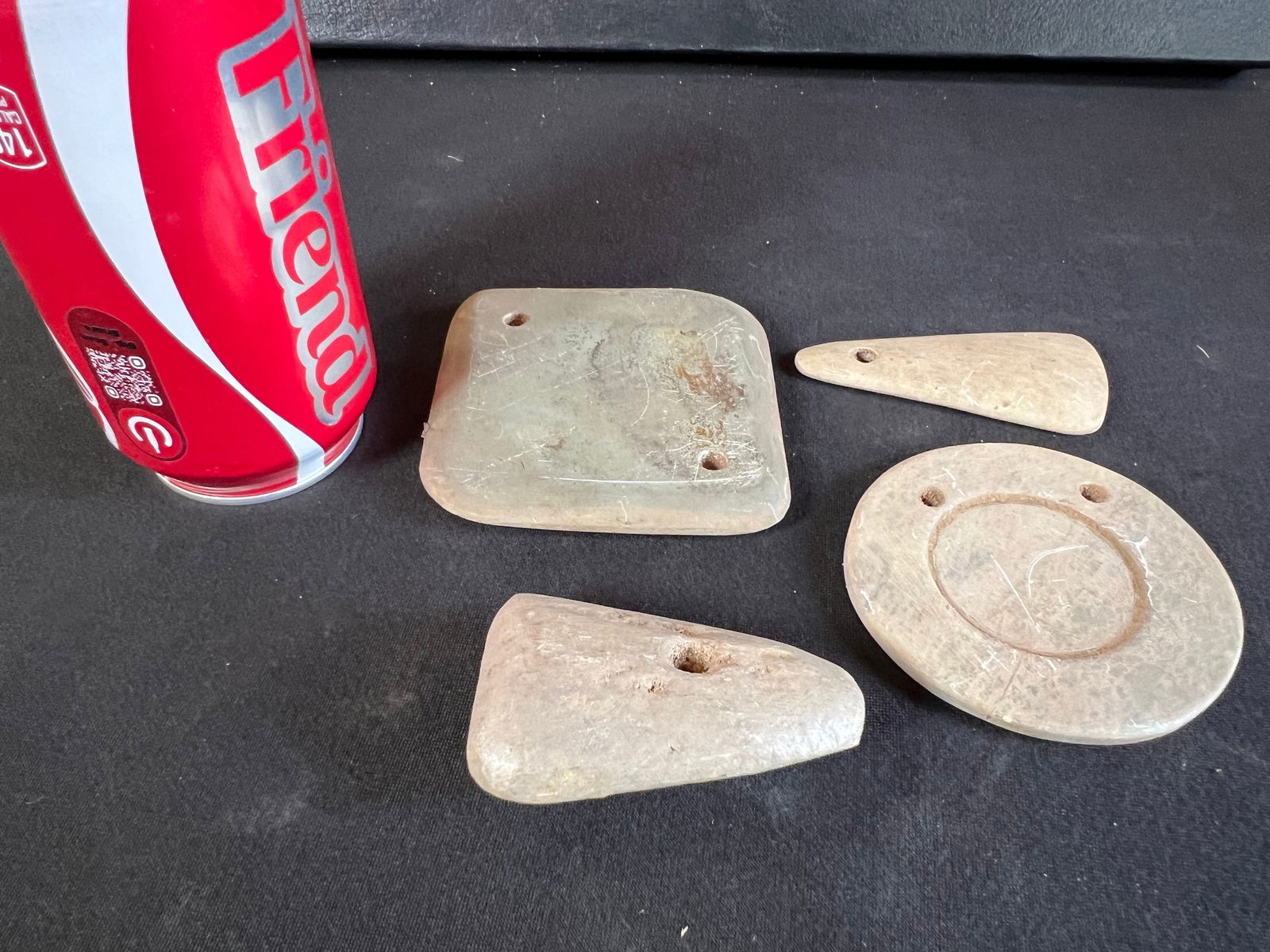 Lot of 4 gorgets: Lot of 4 gorgets