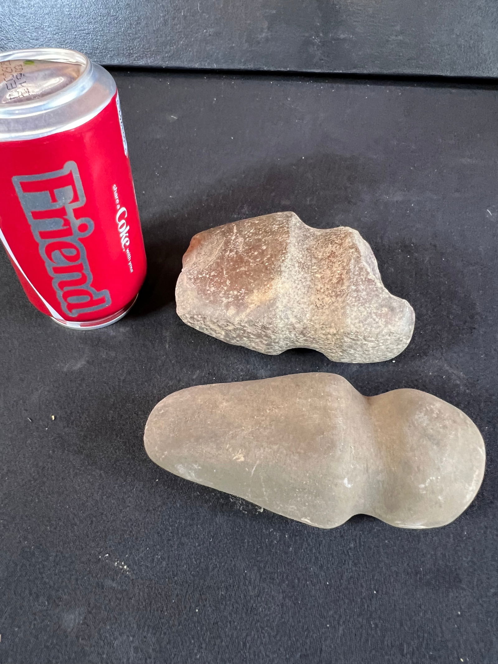 Lot of 2 grooved axe heads (1 of 3)