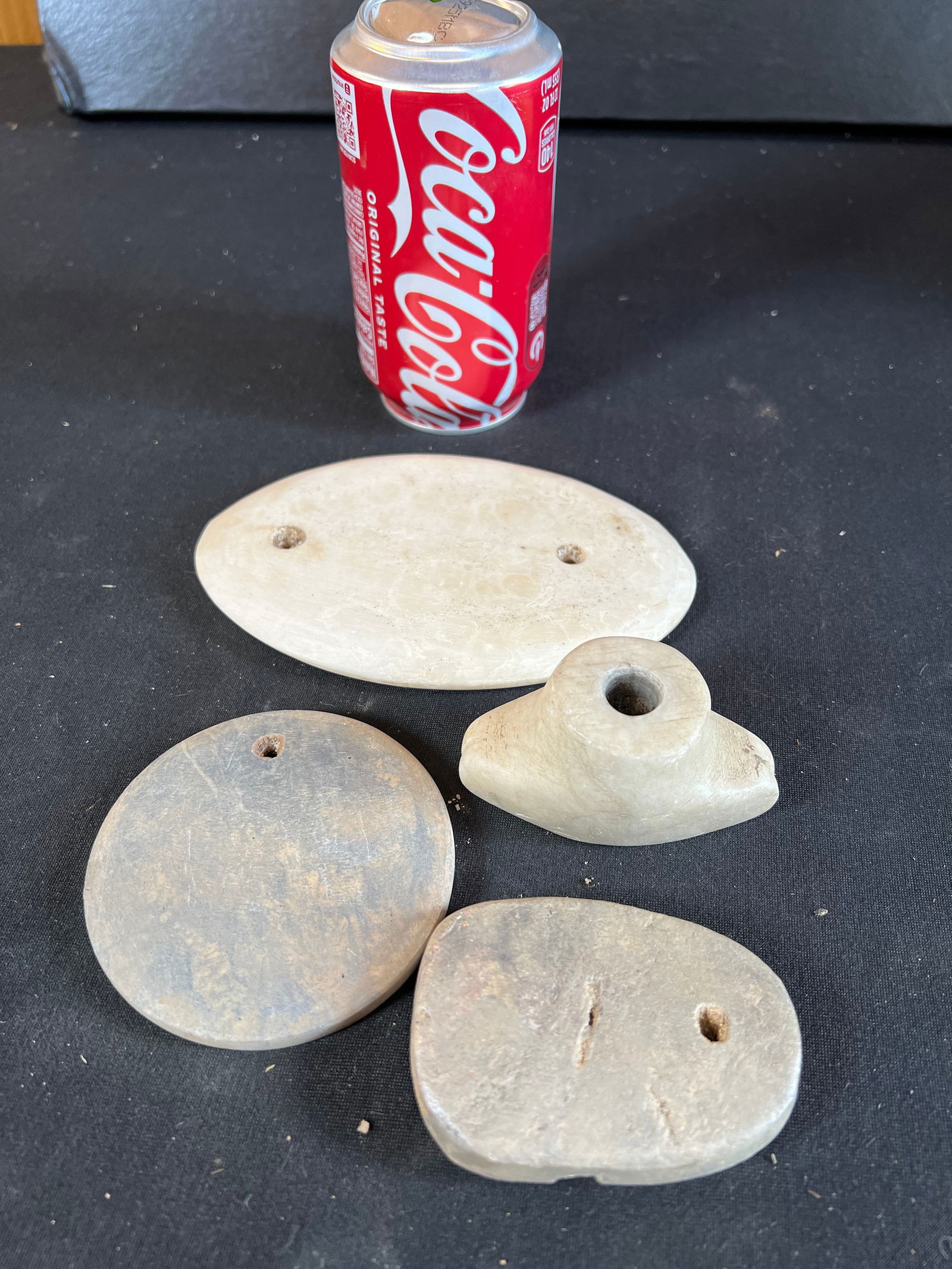 Lot of 4 stone artifacts (1 of 4)