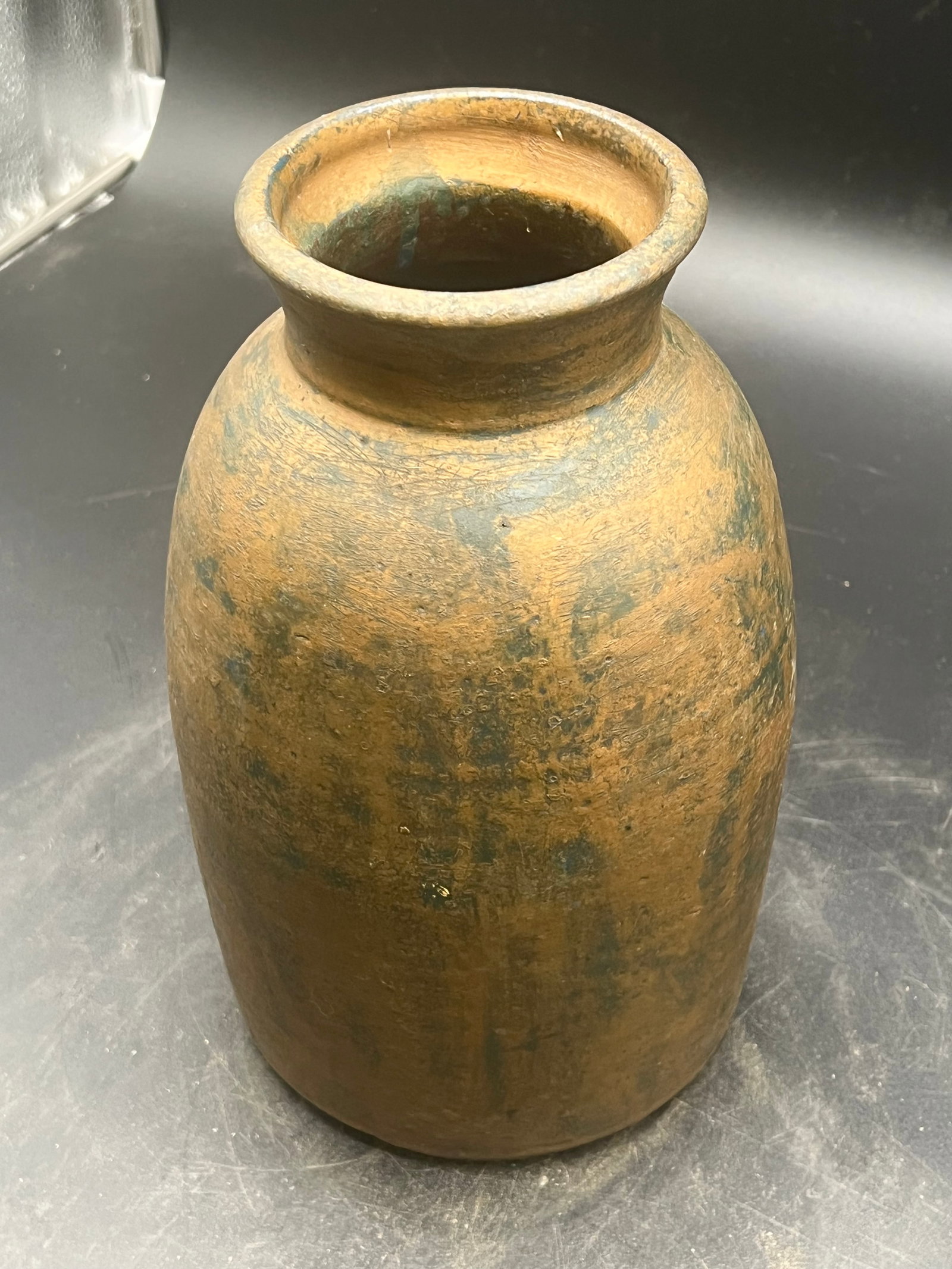 Painted Stoneware Crock (1 of 4)