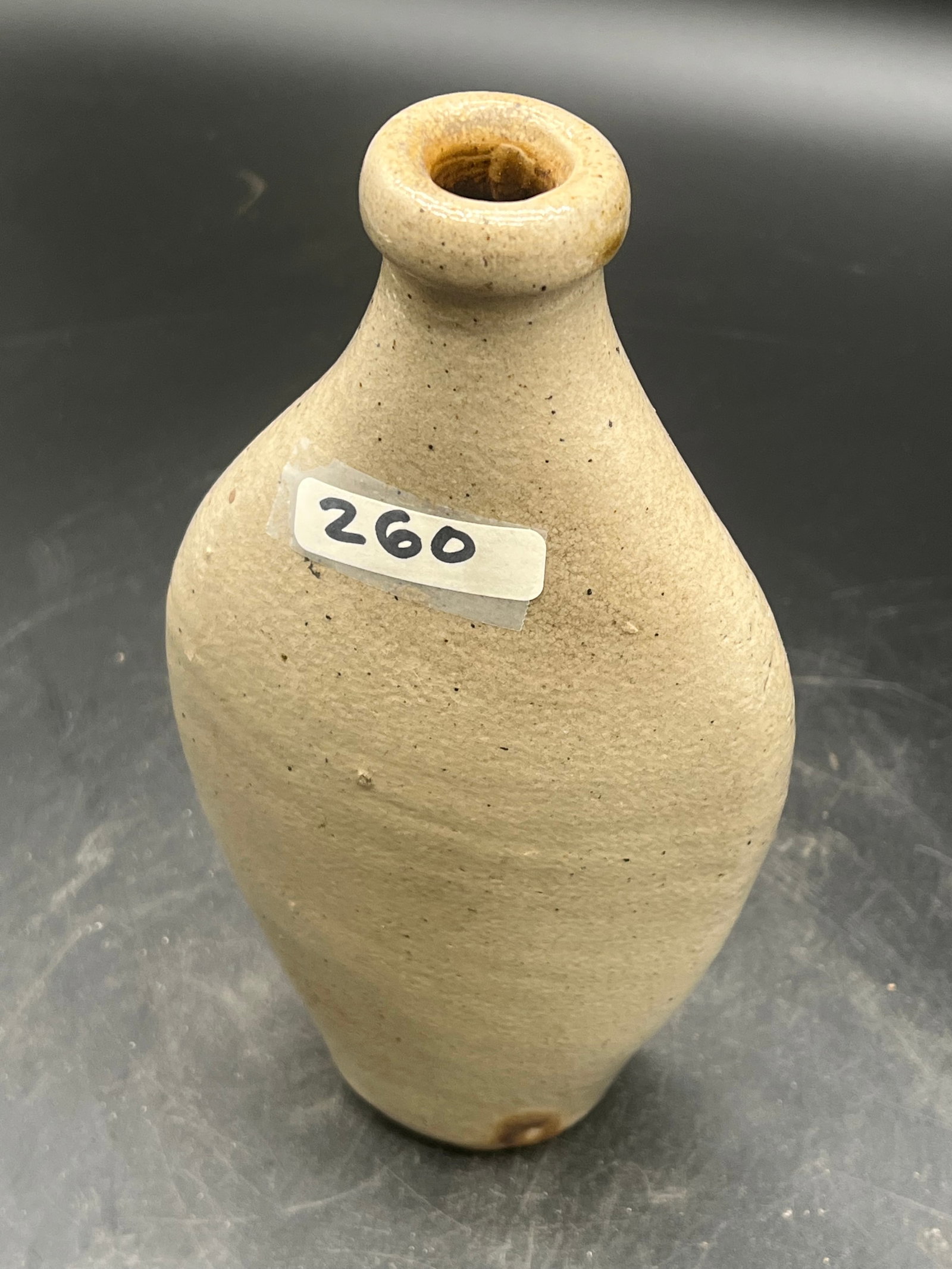 Ovoid Shape Stoneware Bottle (1 of 5)