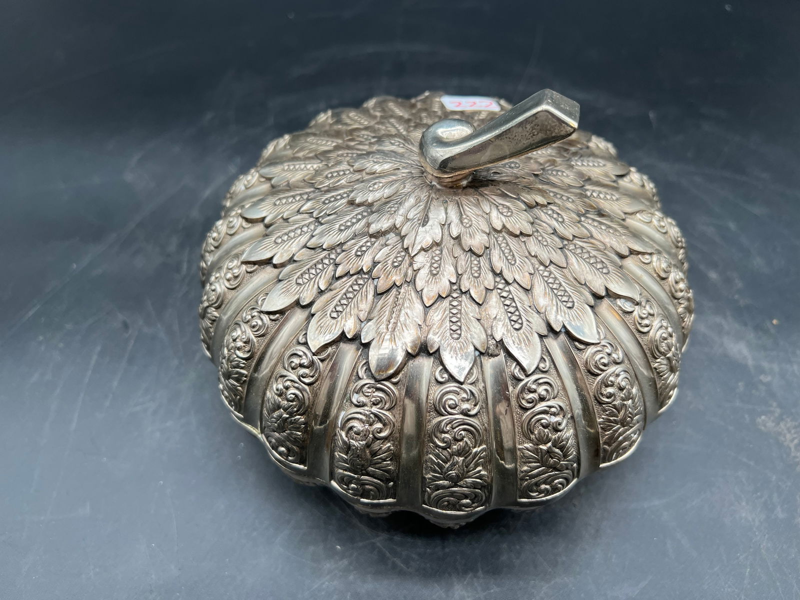 Silver Plated Trinket Box (1 of 4)