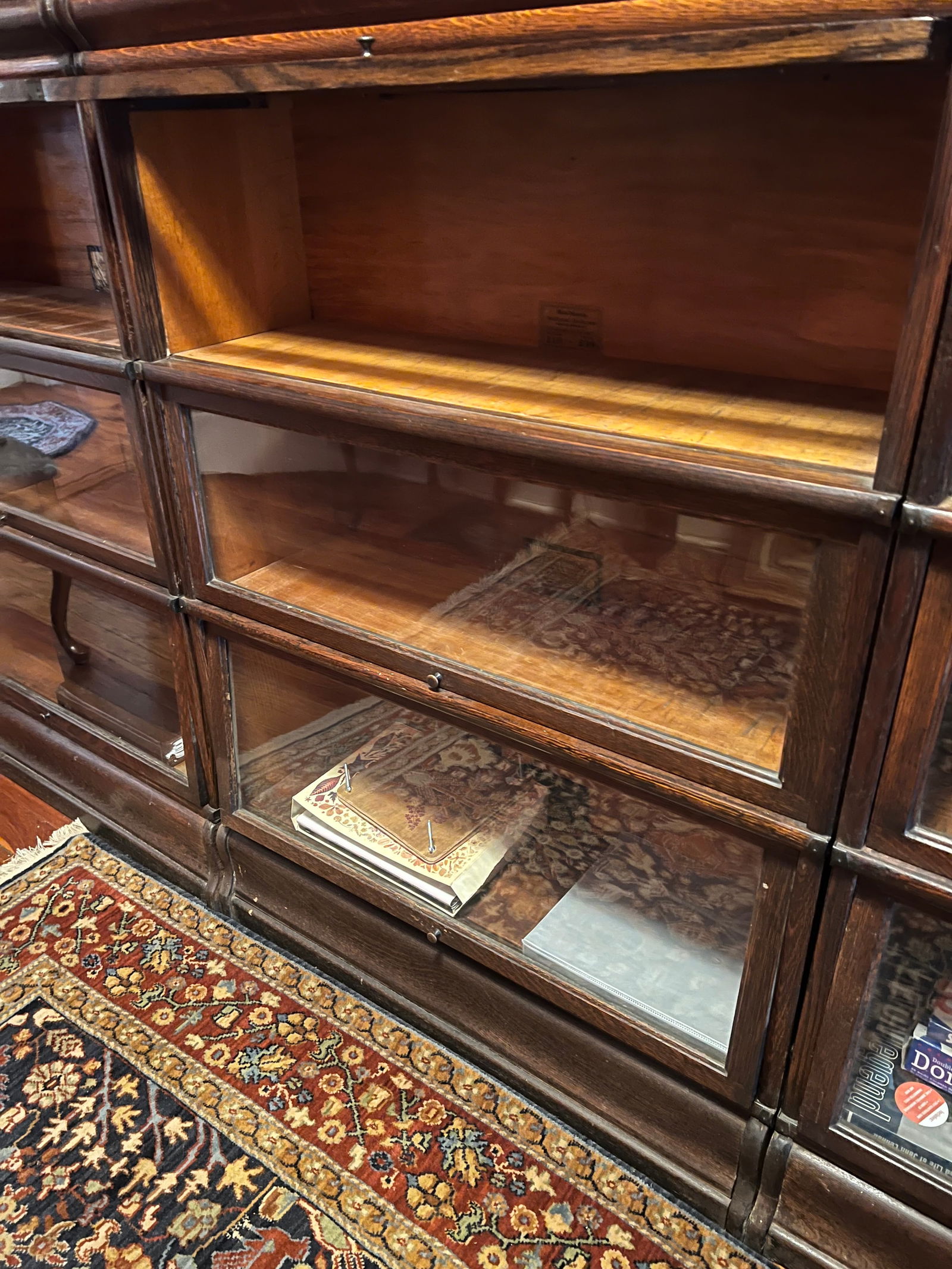 3 Stack Globe Wernicke Barrister Bookcase (1 of 4)