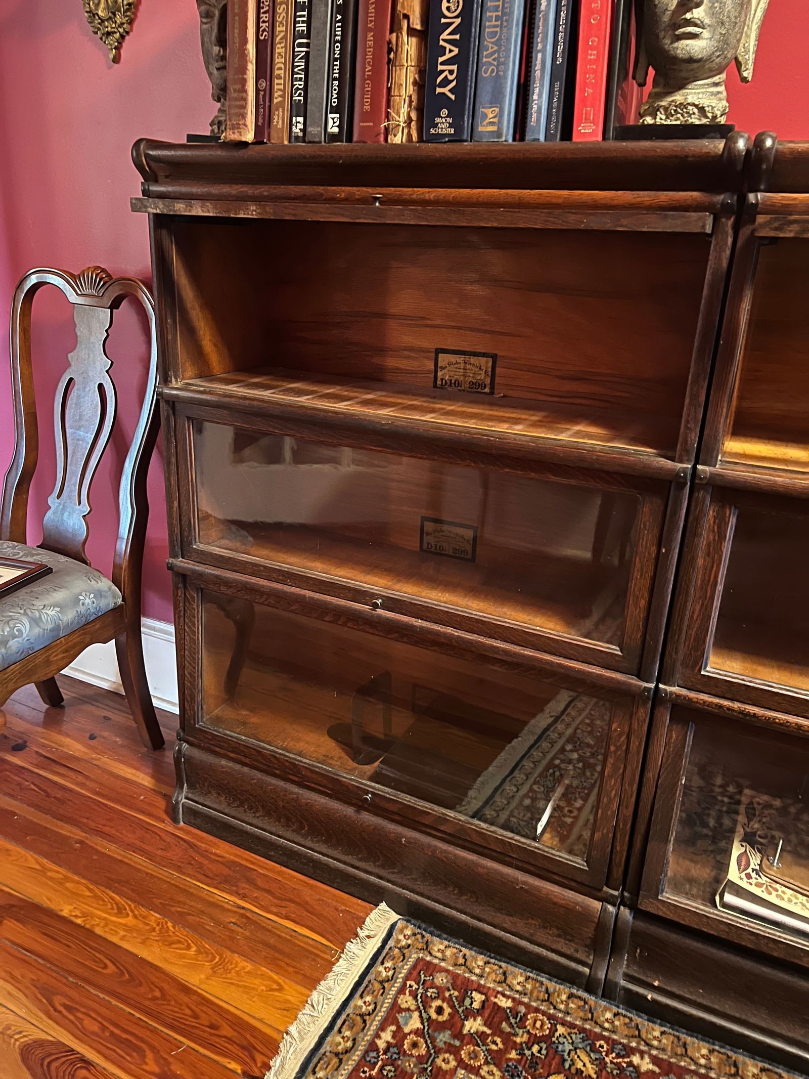 3 Stack Globe Wernicke Barrister Bookcase (1 of 3)