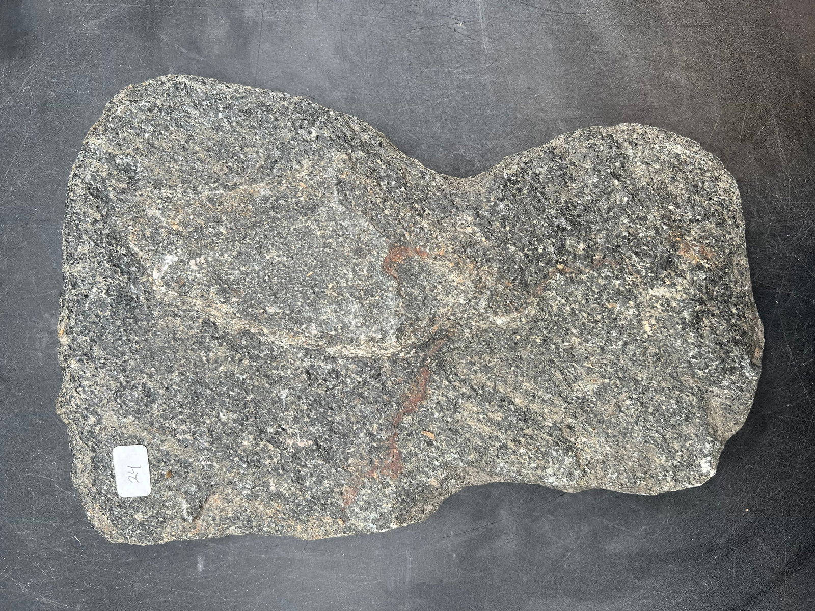 Large Native American Stone Axe Head: Large Native American Stone Axe Head