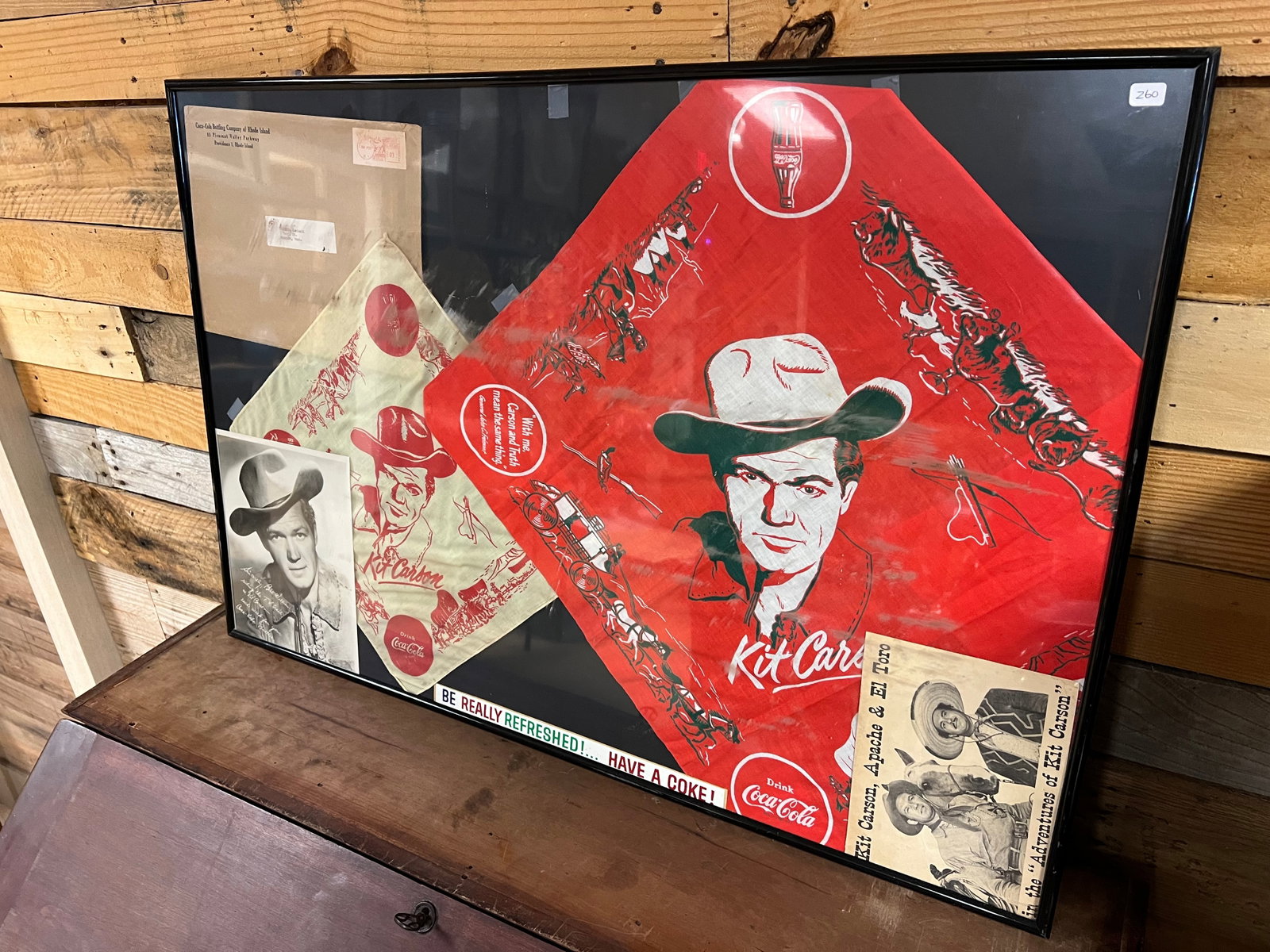 Early Coca Cola Western Theme Advertising Items: Early Coca Cola Western Theme Advertising Items