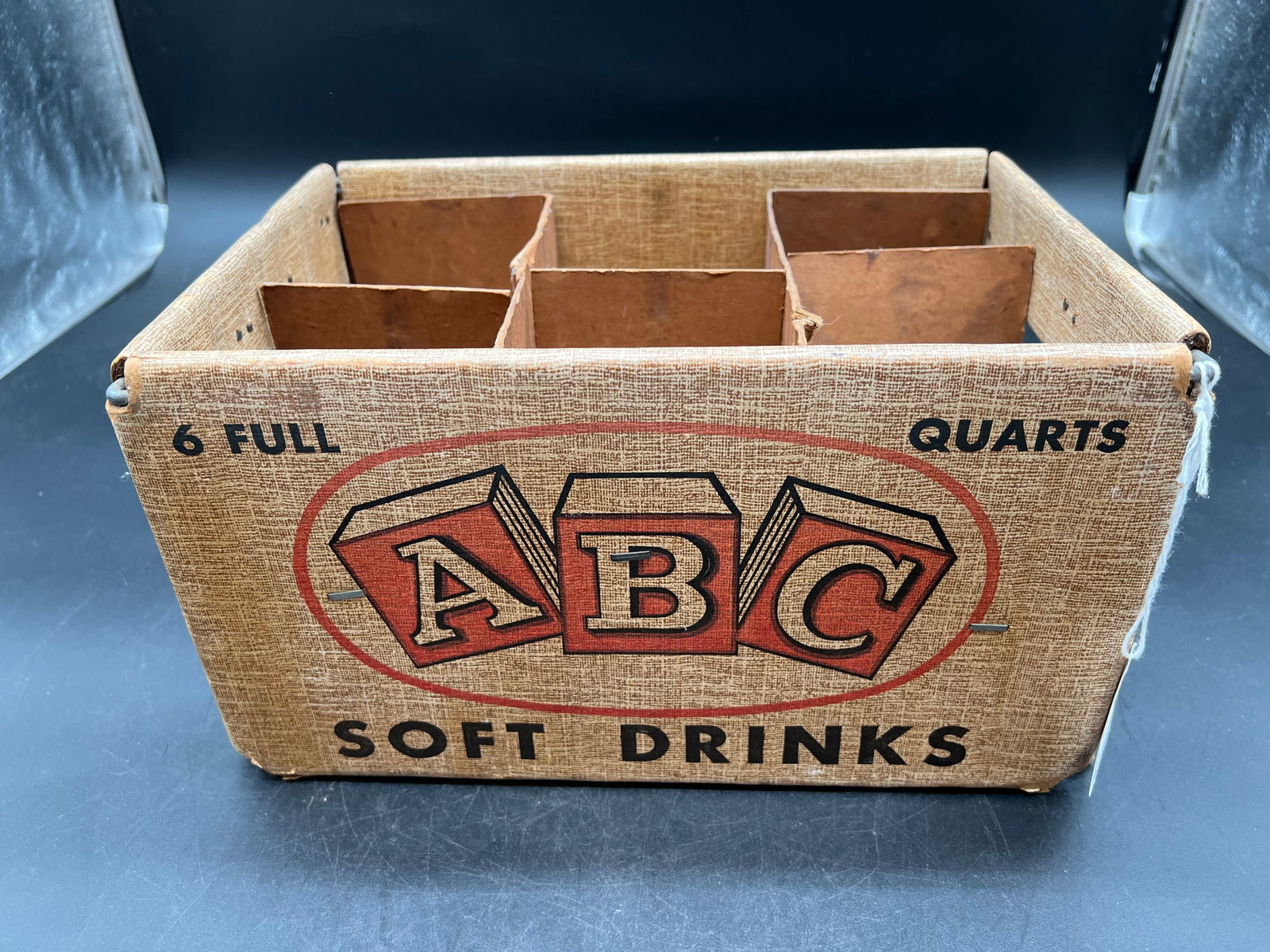 ABC Soft Drinks Advertising Bottle Carrier: ABC Soft Drinks Advertising Bottle Carrier
