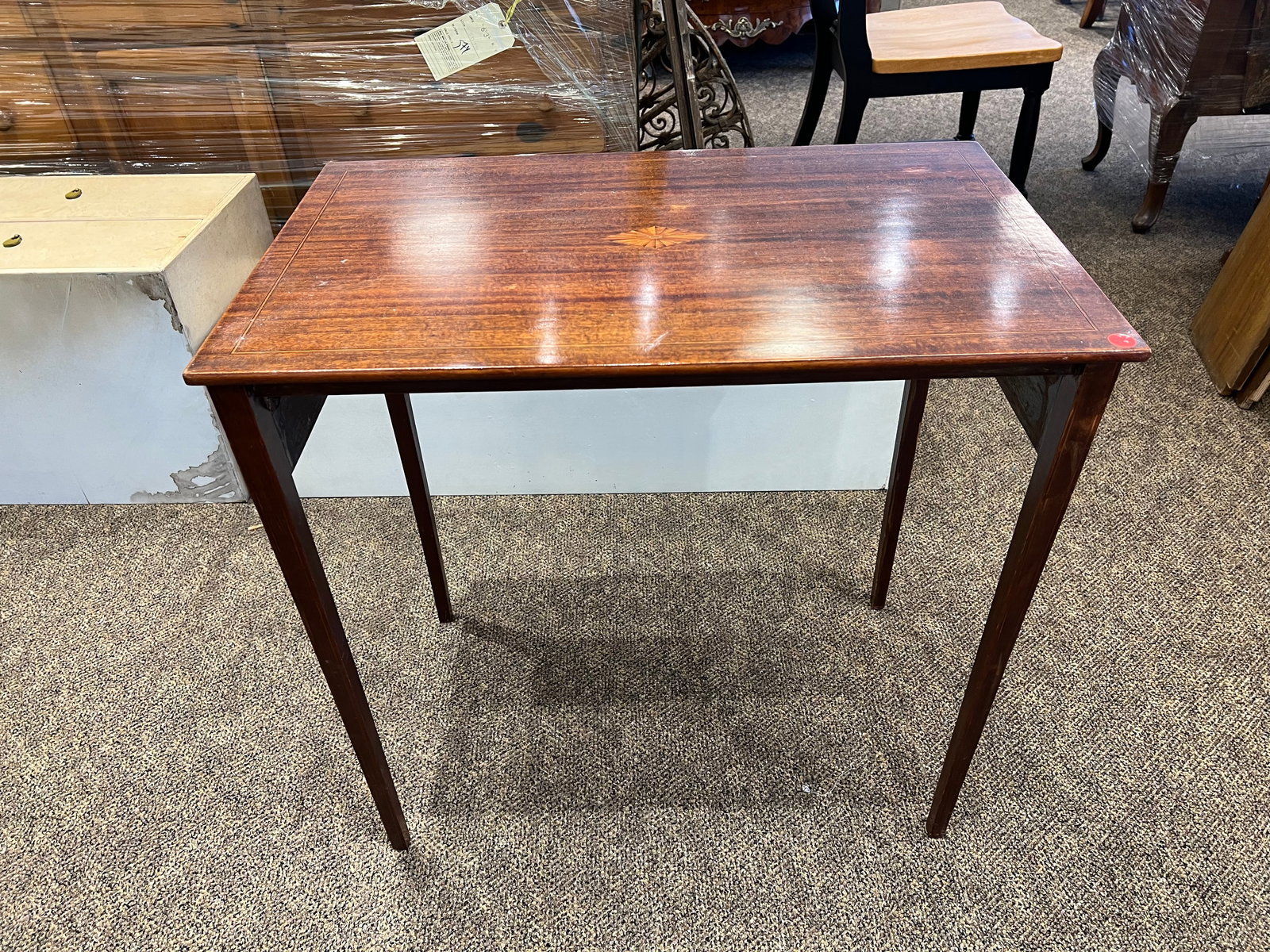 Mahogany table: Mahogany table part of a nesting set. Only 1 table.