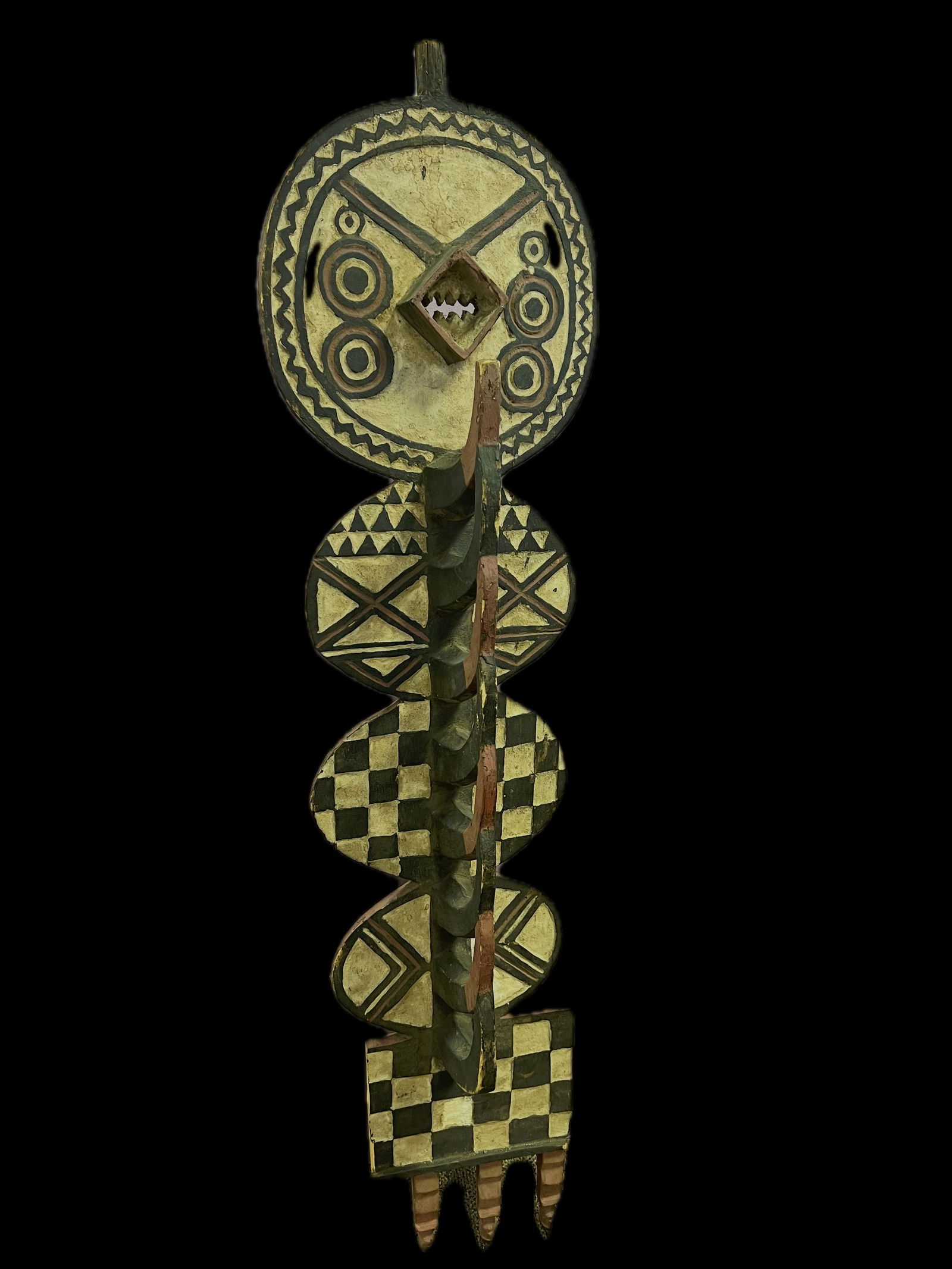 African Plank Mask: African Plank Mask