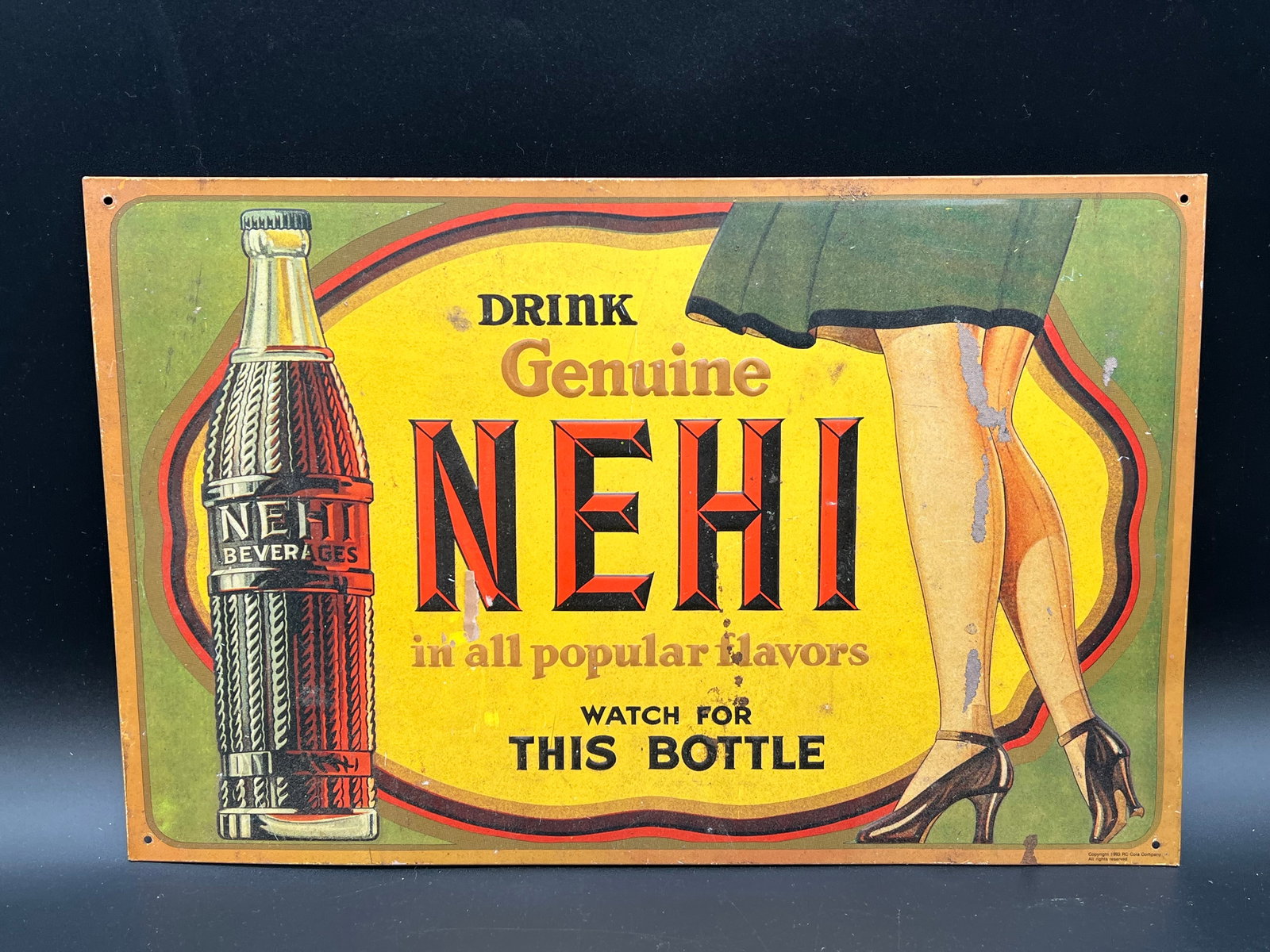 Nehi Metal Advertising Sign (1 of 6)
