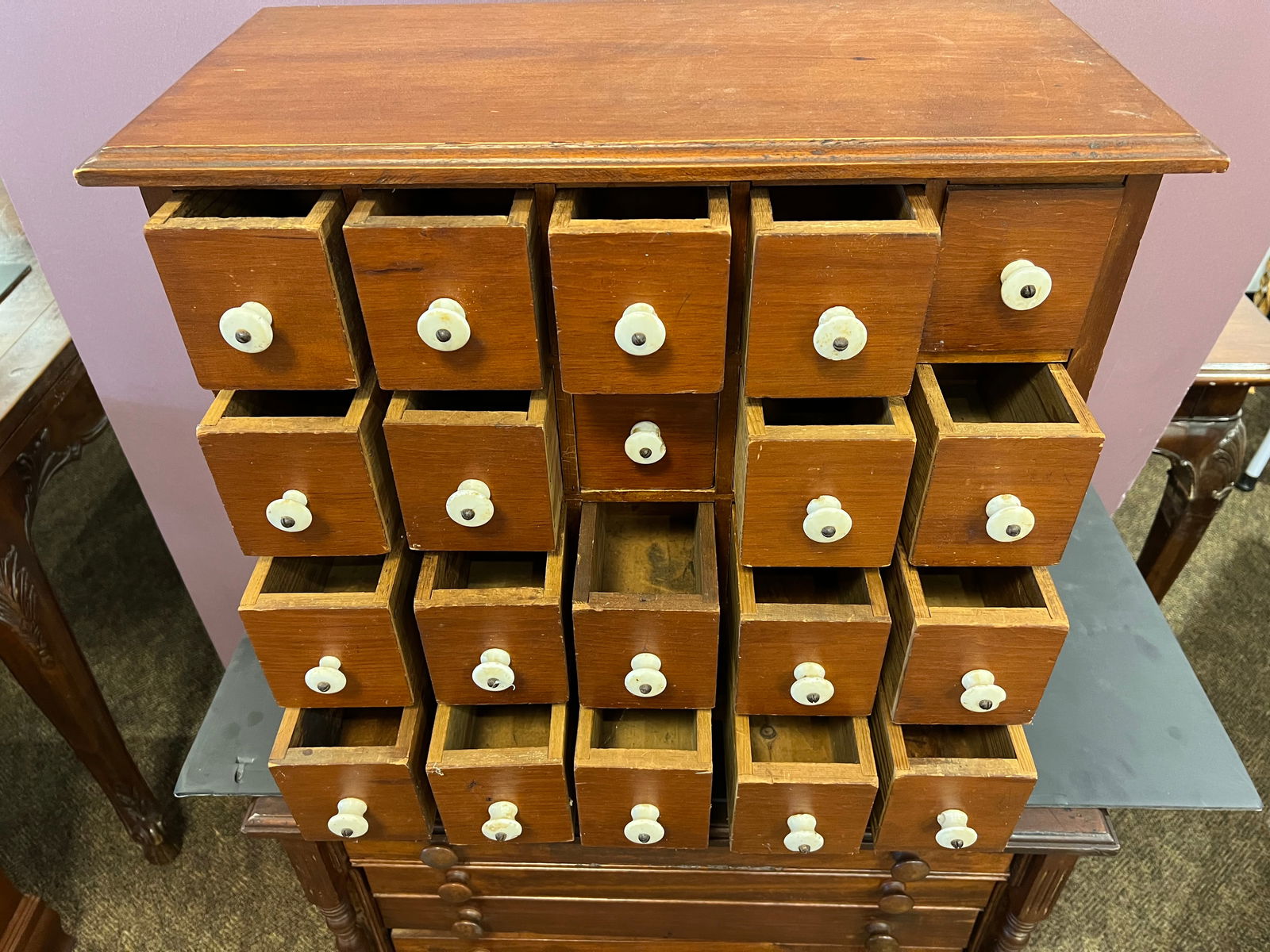 Pine Spice Cabinet - 3