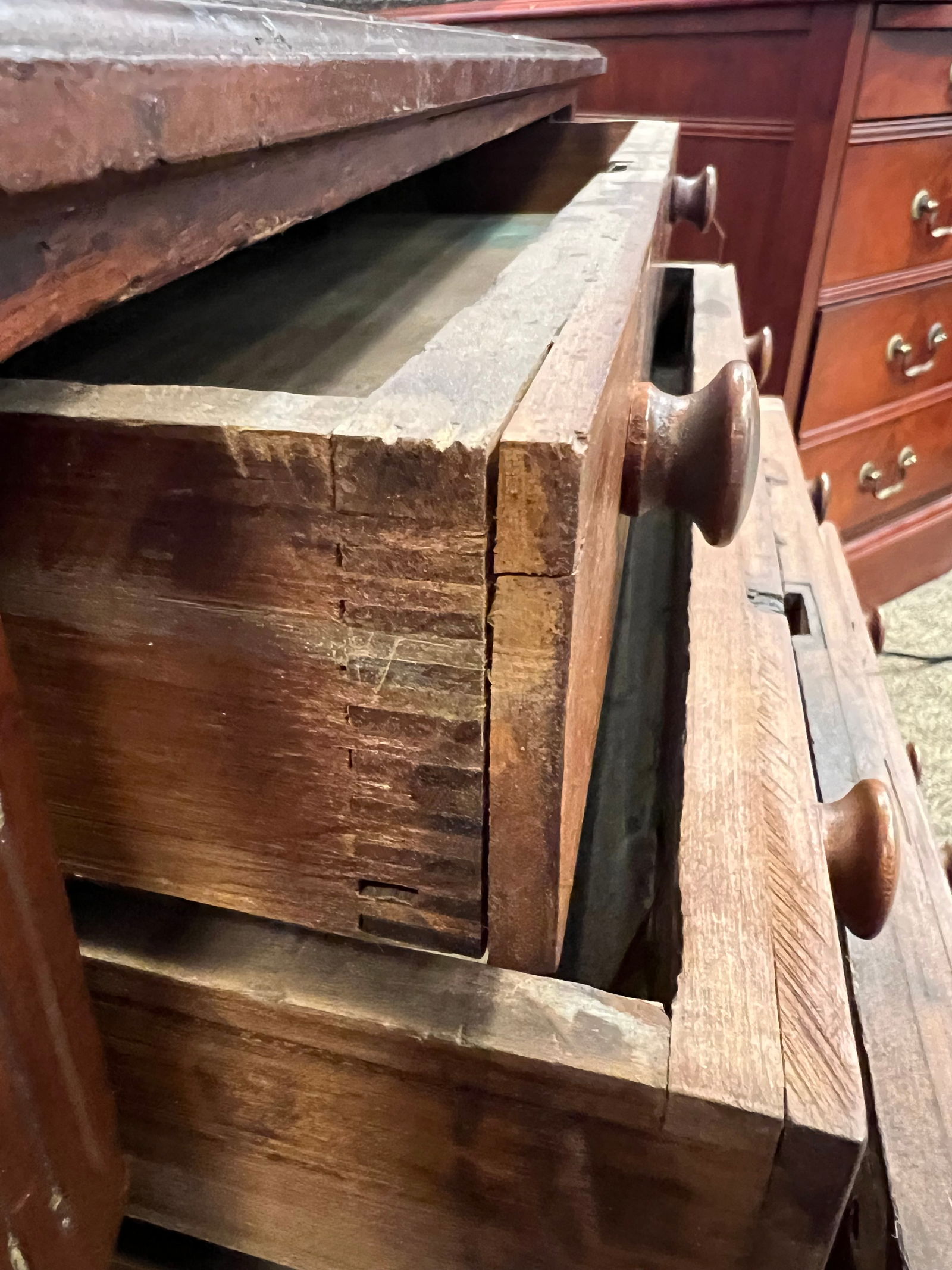 Poplar Spool Cabinet - 5