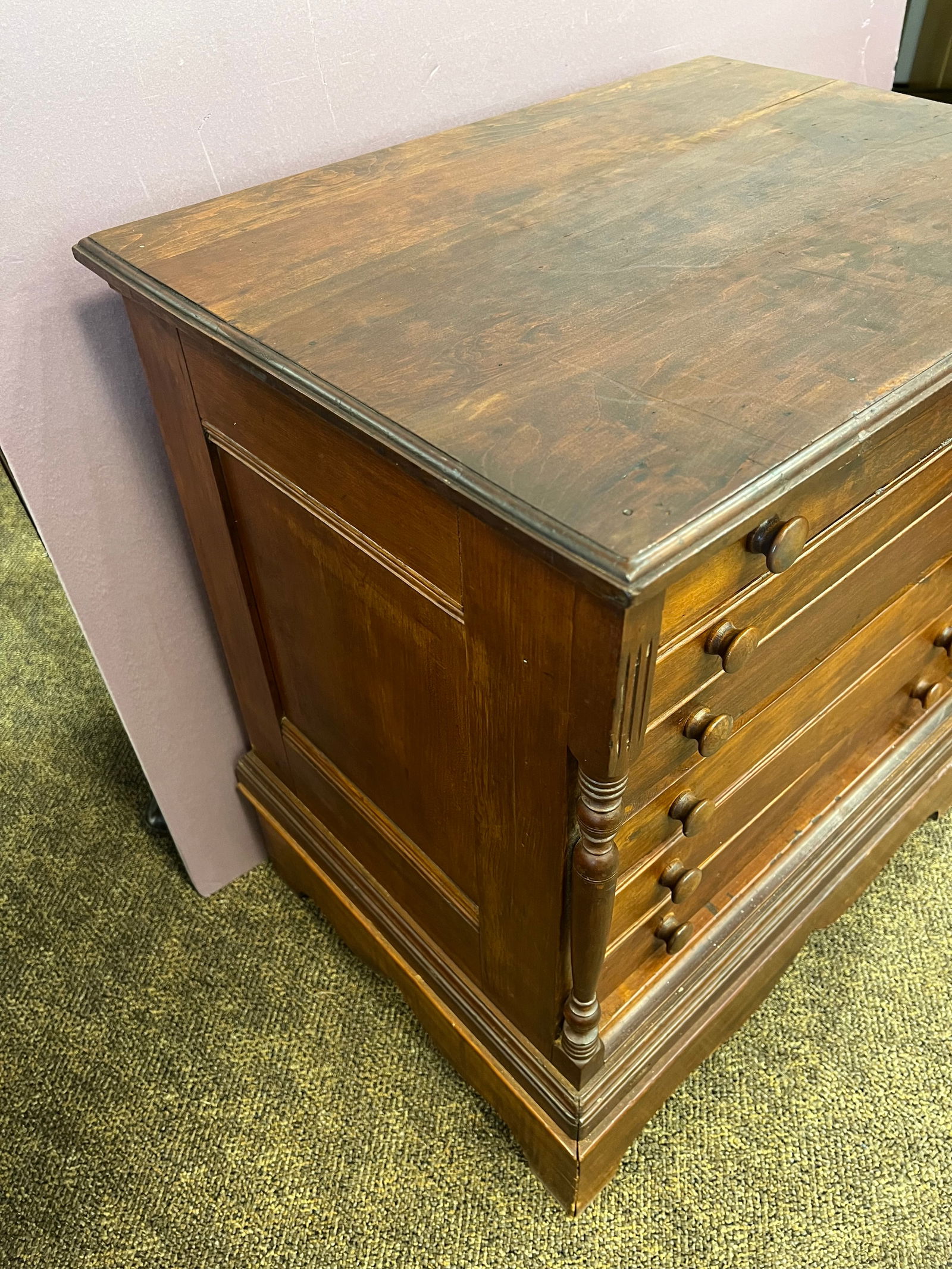 Poplar Spool Cabinet - 6