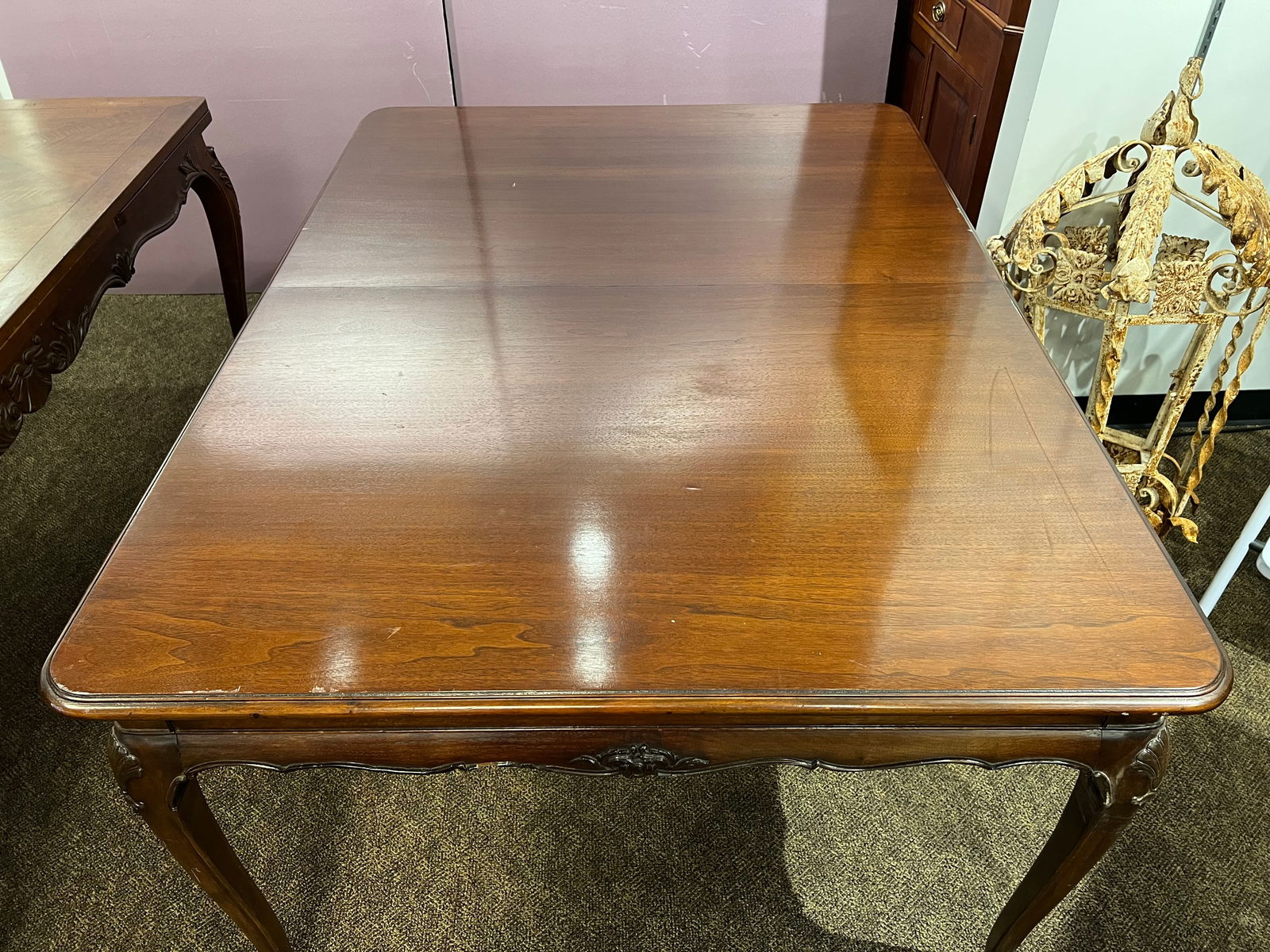 Walnut Diningroom Table - 2