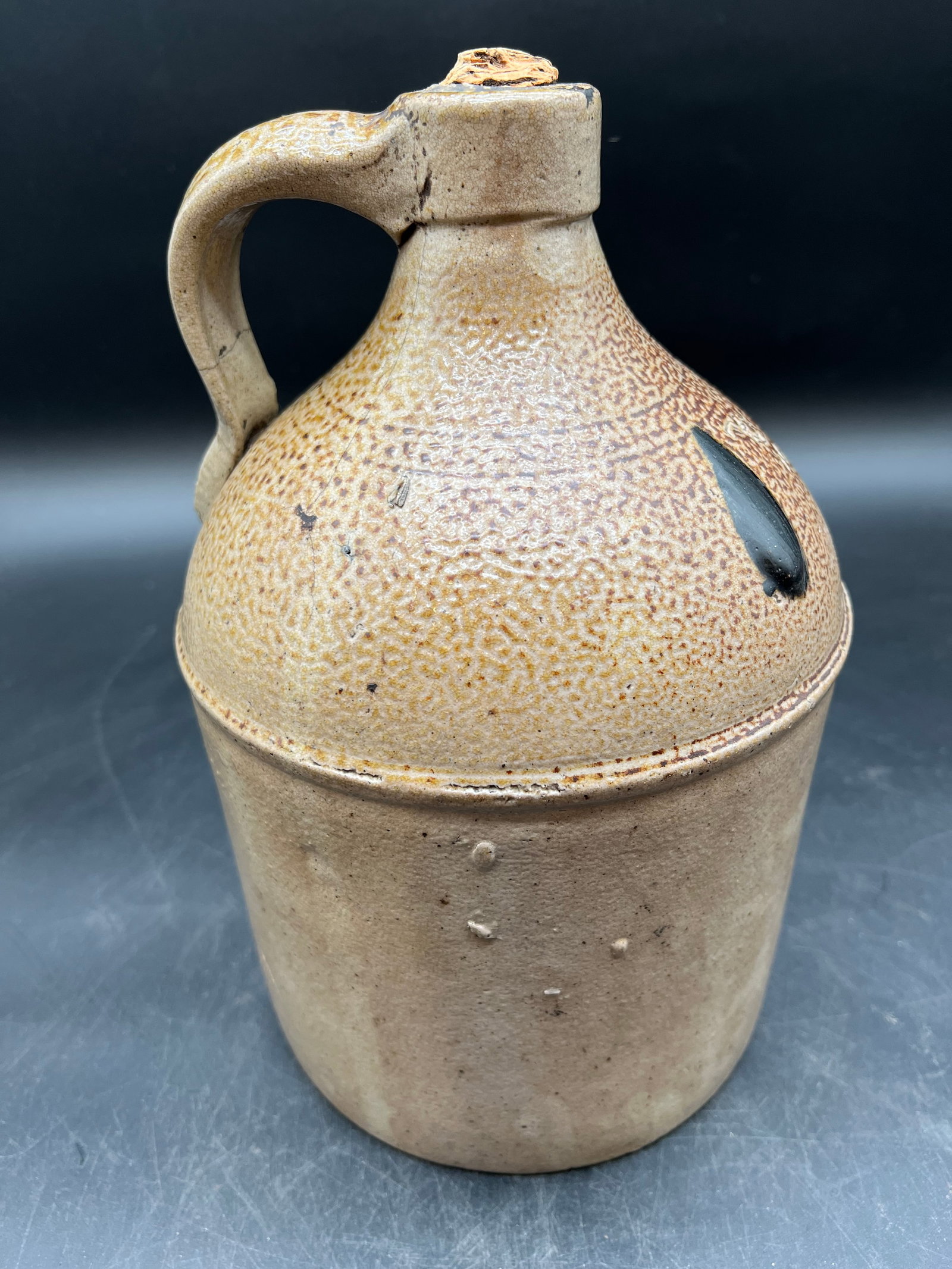 Salt Glaze Stoneware Jug: Salt Glaze Stoneware Jug