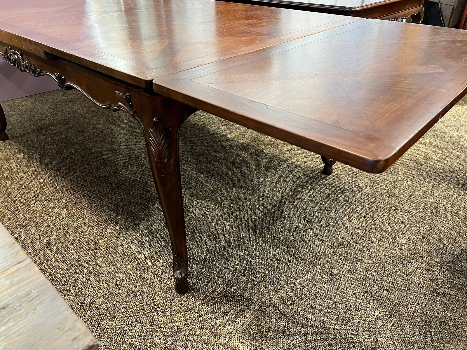 Walnut Refractory Diningroom Table - 2