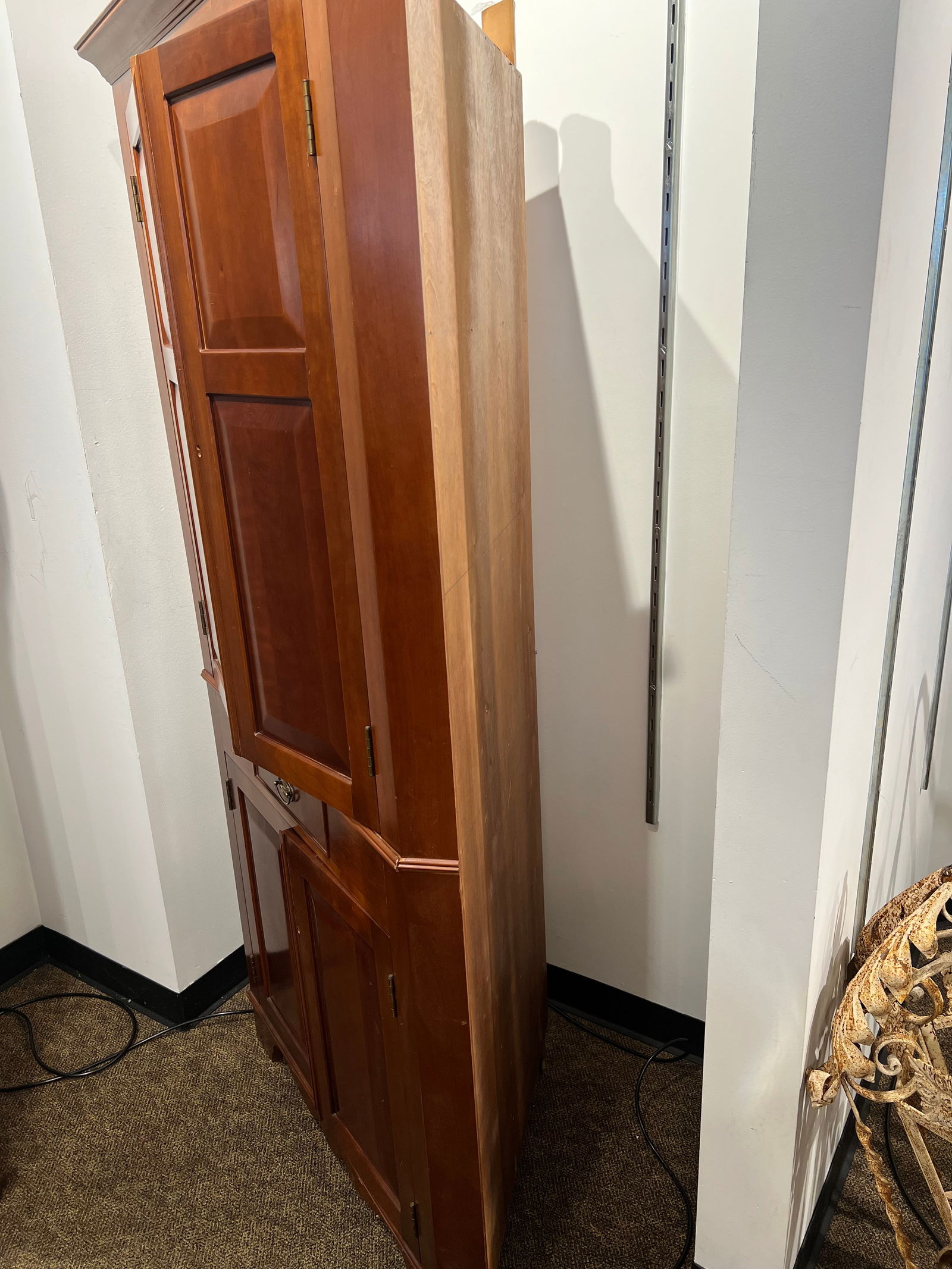 Cherry Corner Cupboard - 3