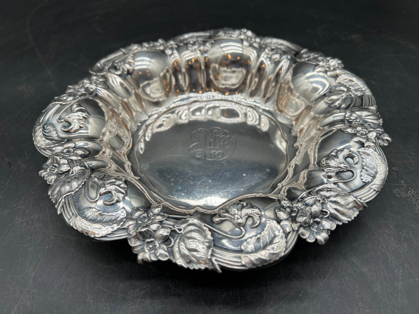 Sterling Silver Monogrammed Bowl (1 of 7)