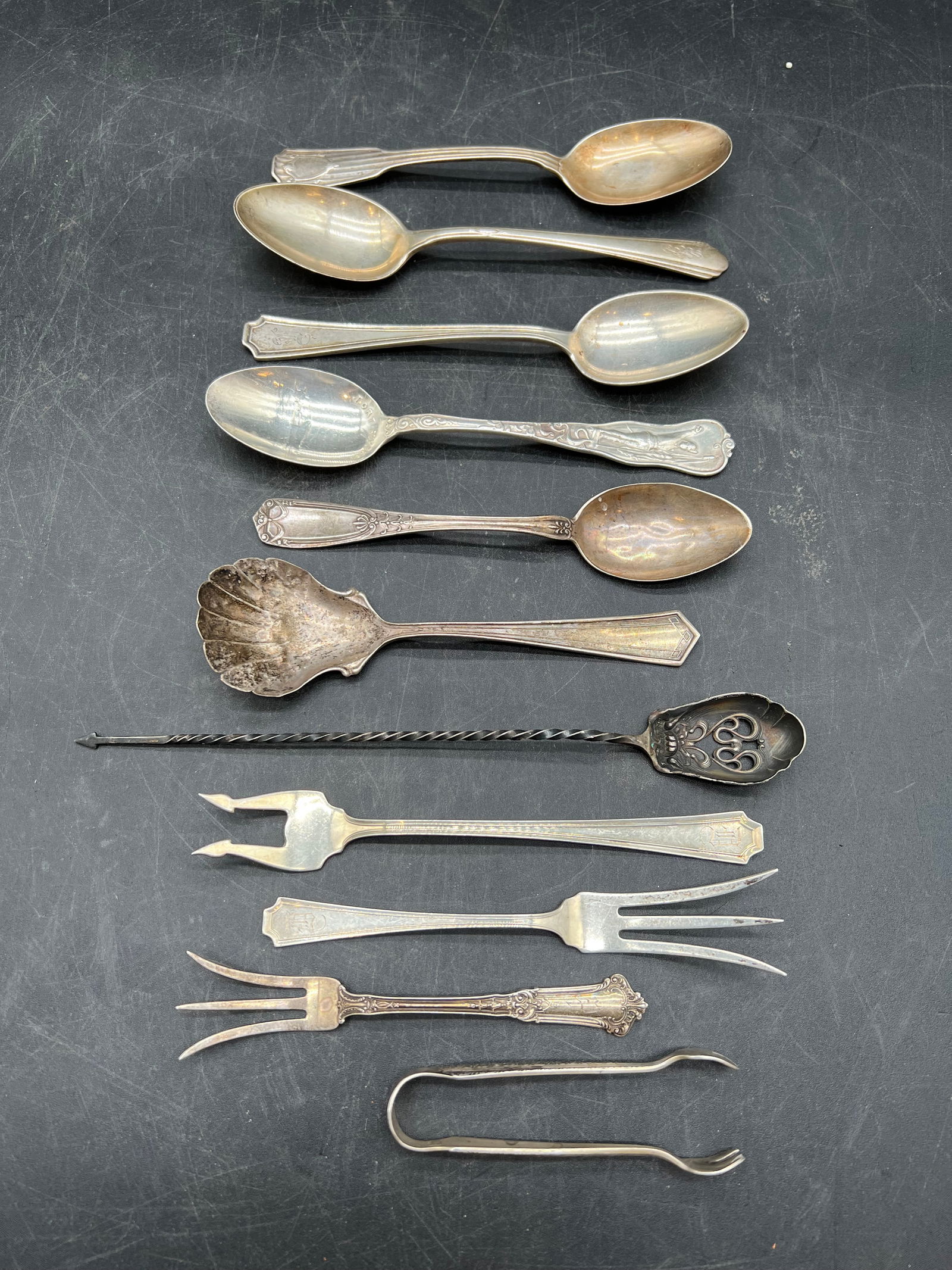 Lot of 11 Sterling Silver Utensils (1 of 15)