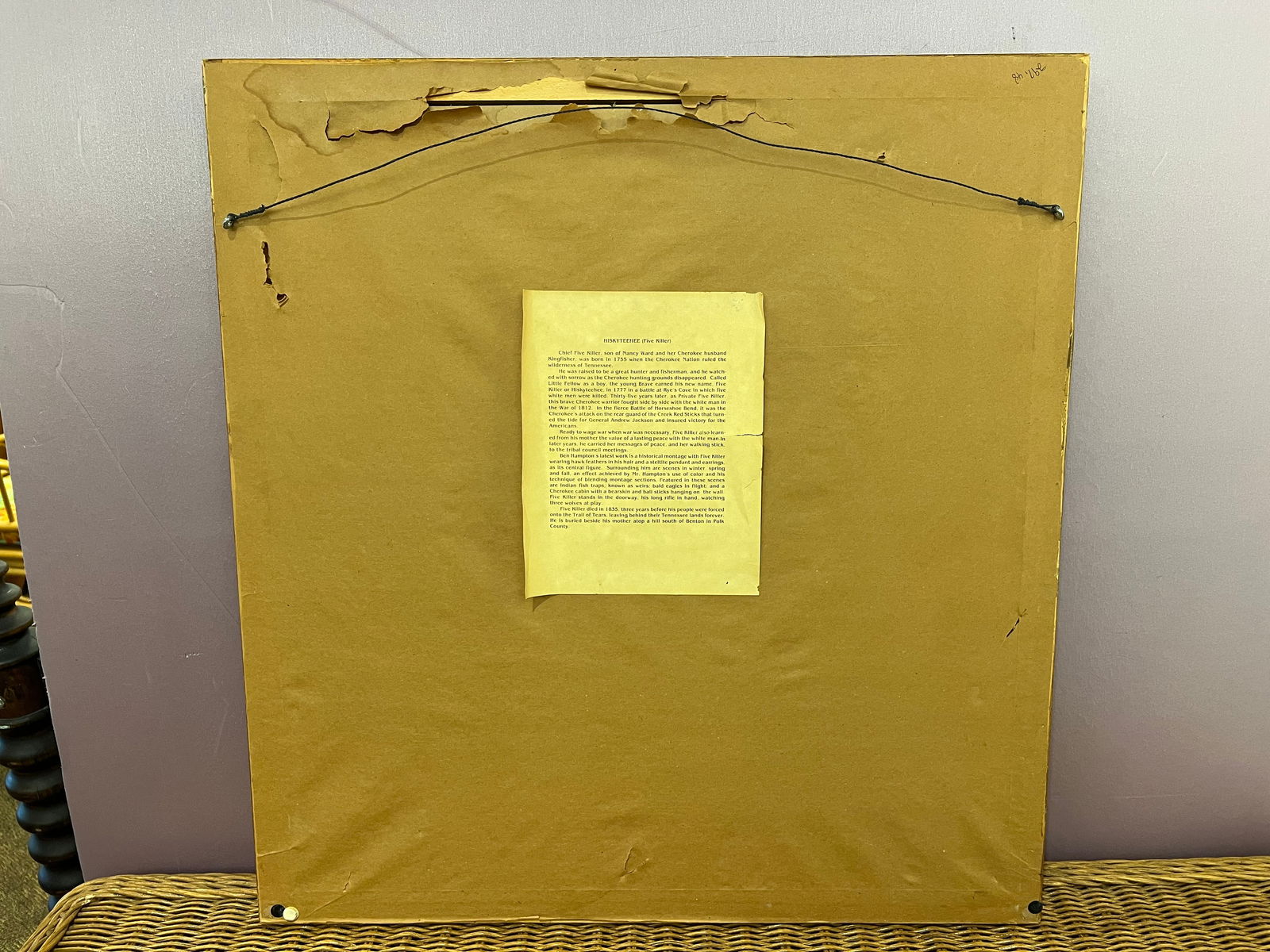 Ben Hampton Signed Print in Frame - 6