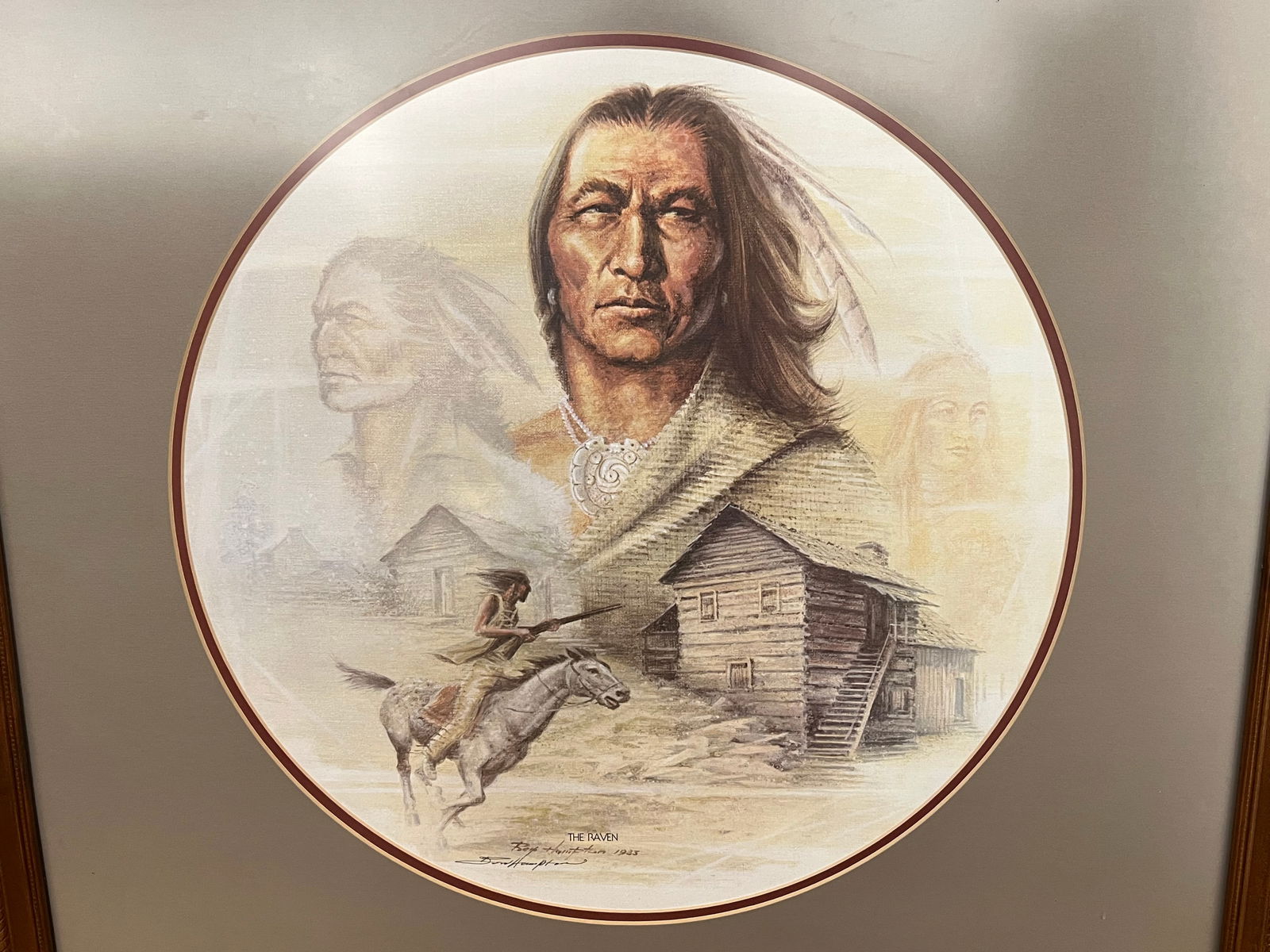 Ben Hampton Signed Print in Frame - 3