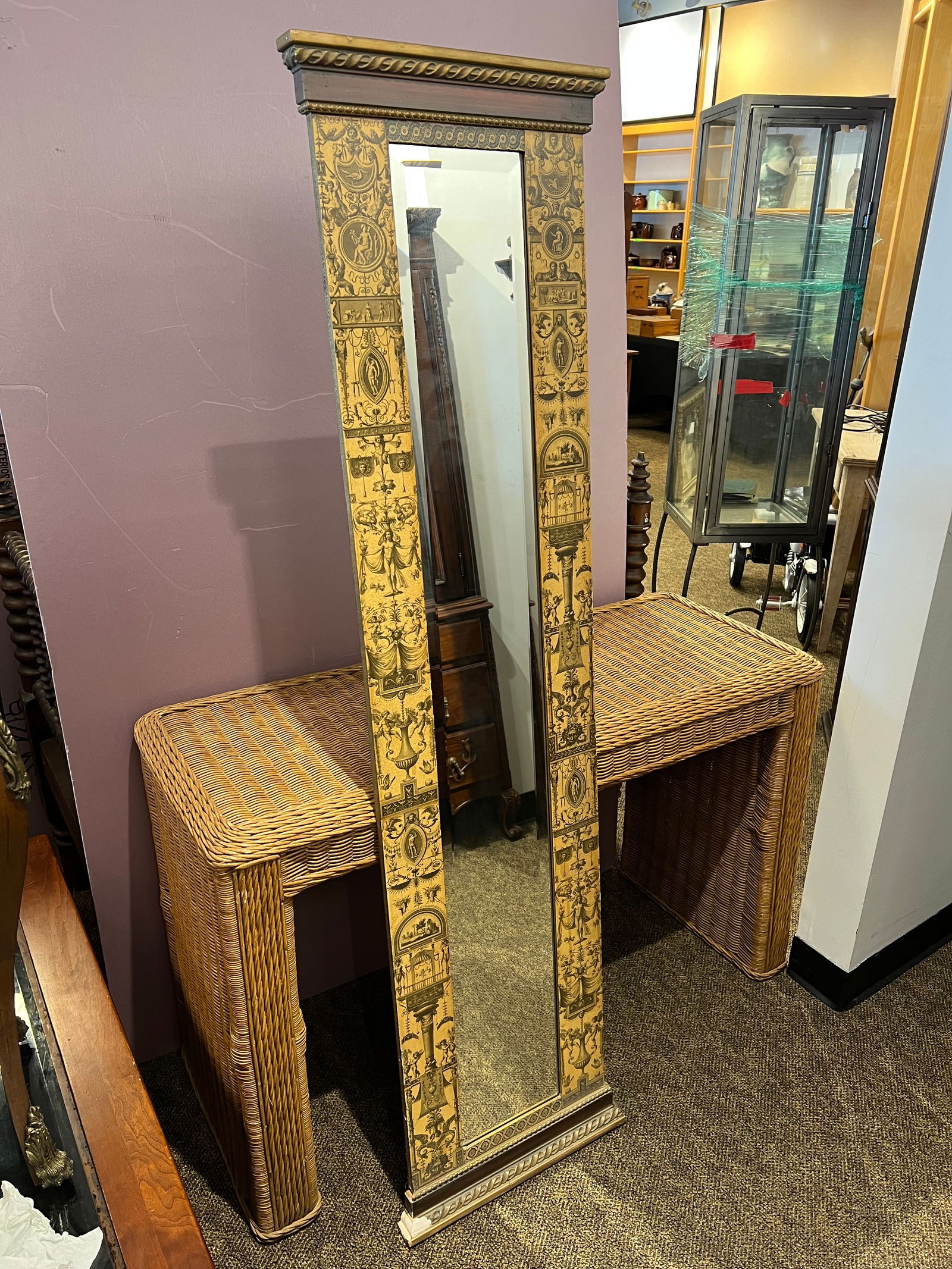 Decorative Mirror: Decorative Mirror. Bevelled mirror