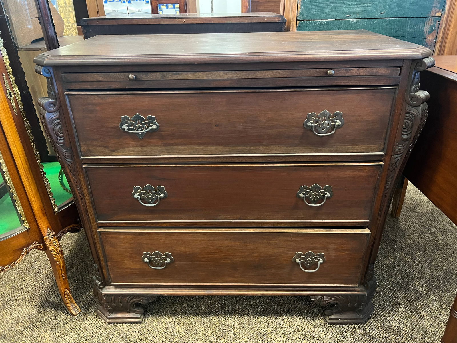 Oak Child’s Adjustable Barber’s Chair: Oak Child’s Adjustable Barber’s Chair