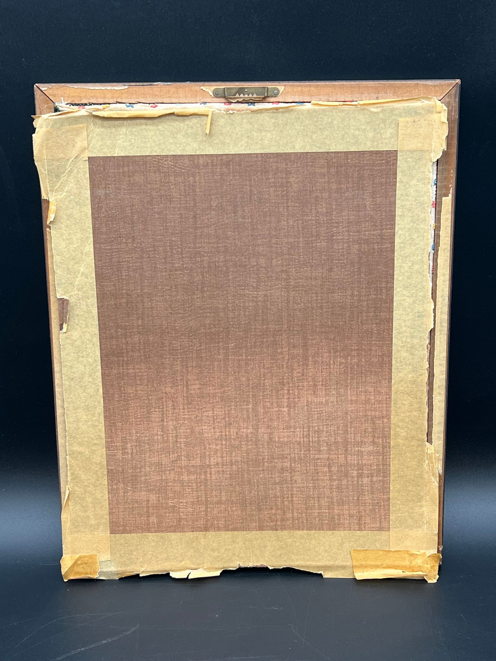 Early Needlepoint in Frame - 5