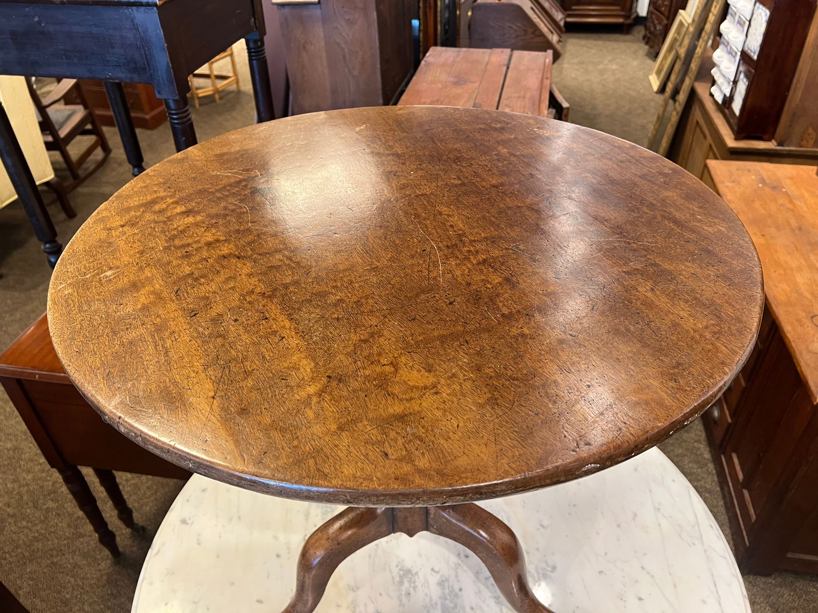 Early Tilt Top Table - 2