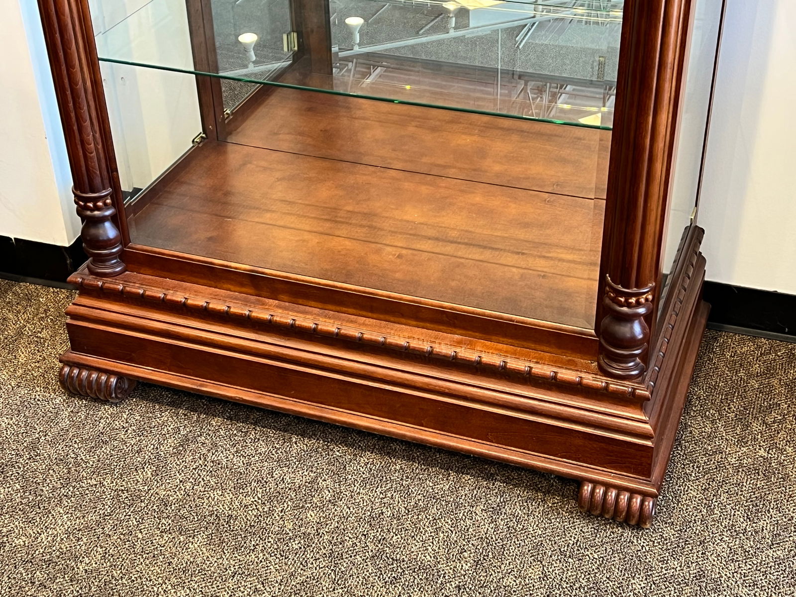 Large Walnut Display Case - 3