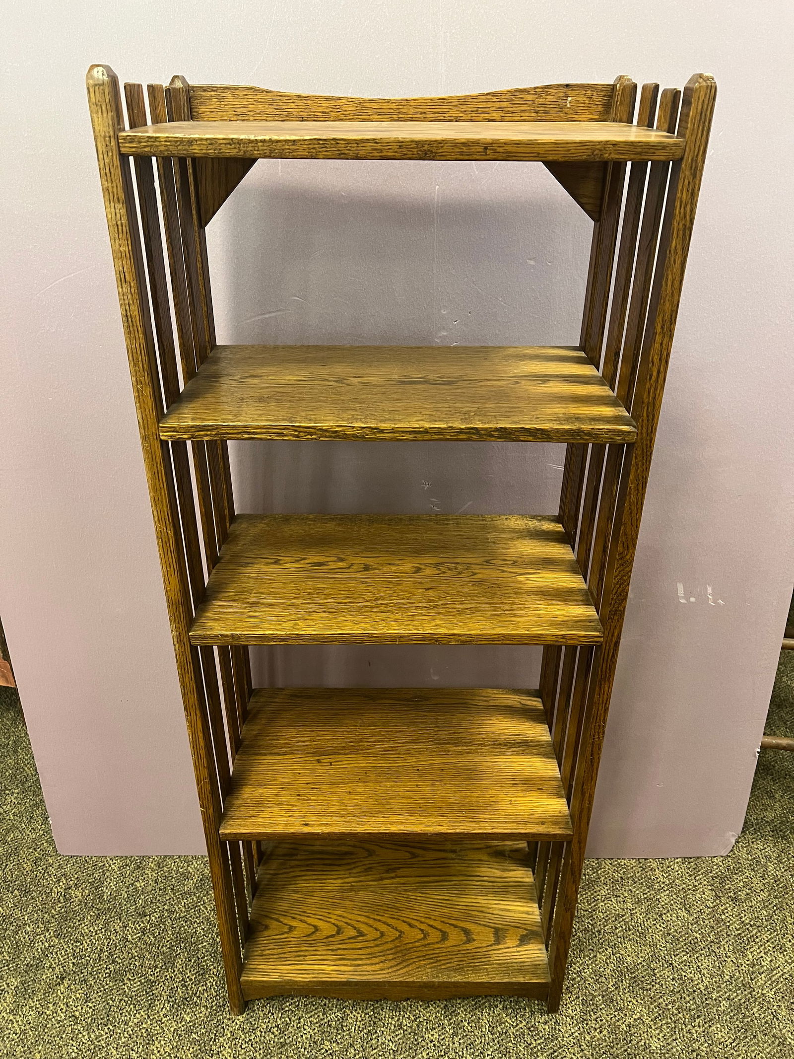 Mission Oak Bookshelf (1 of 5)