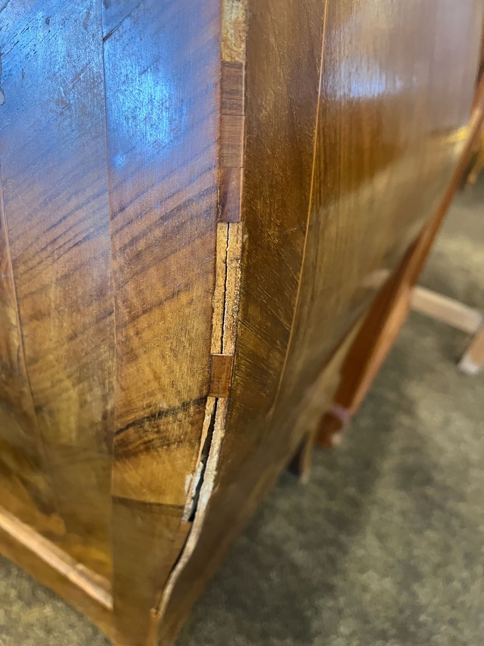 Walnut Sideboard with Mirror - 10