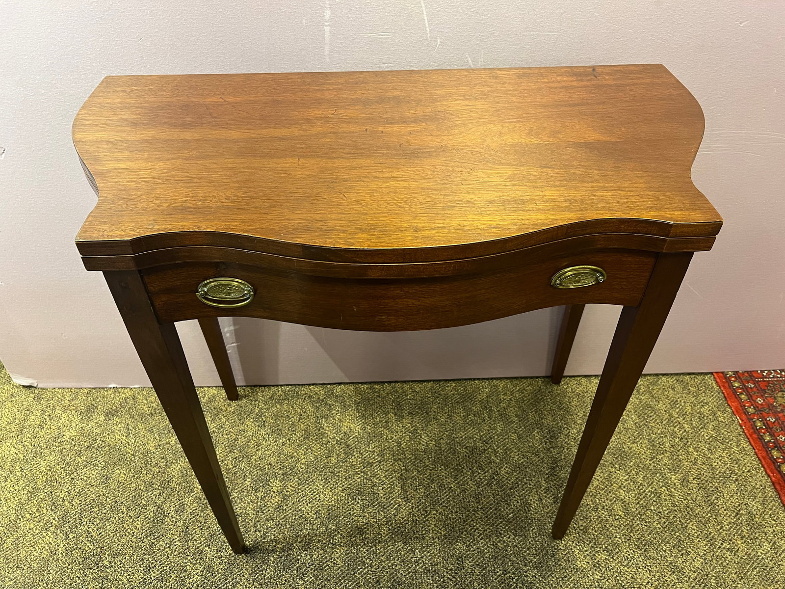 Mahogany Game Table: Mahogany Game Table