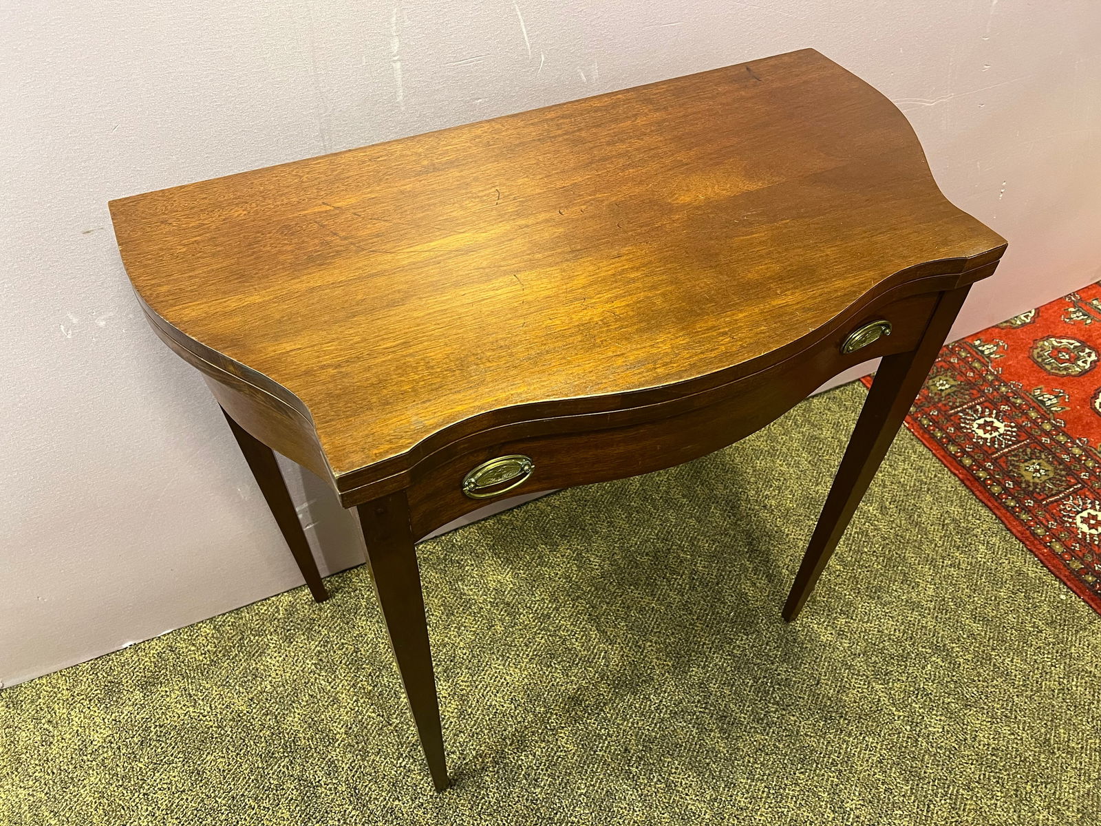 Mahogany Game Table - 2