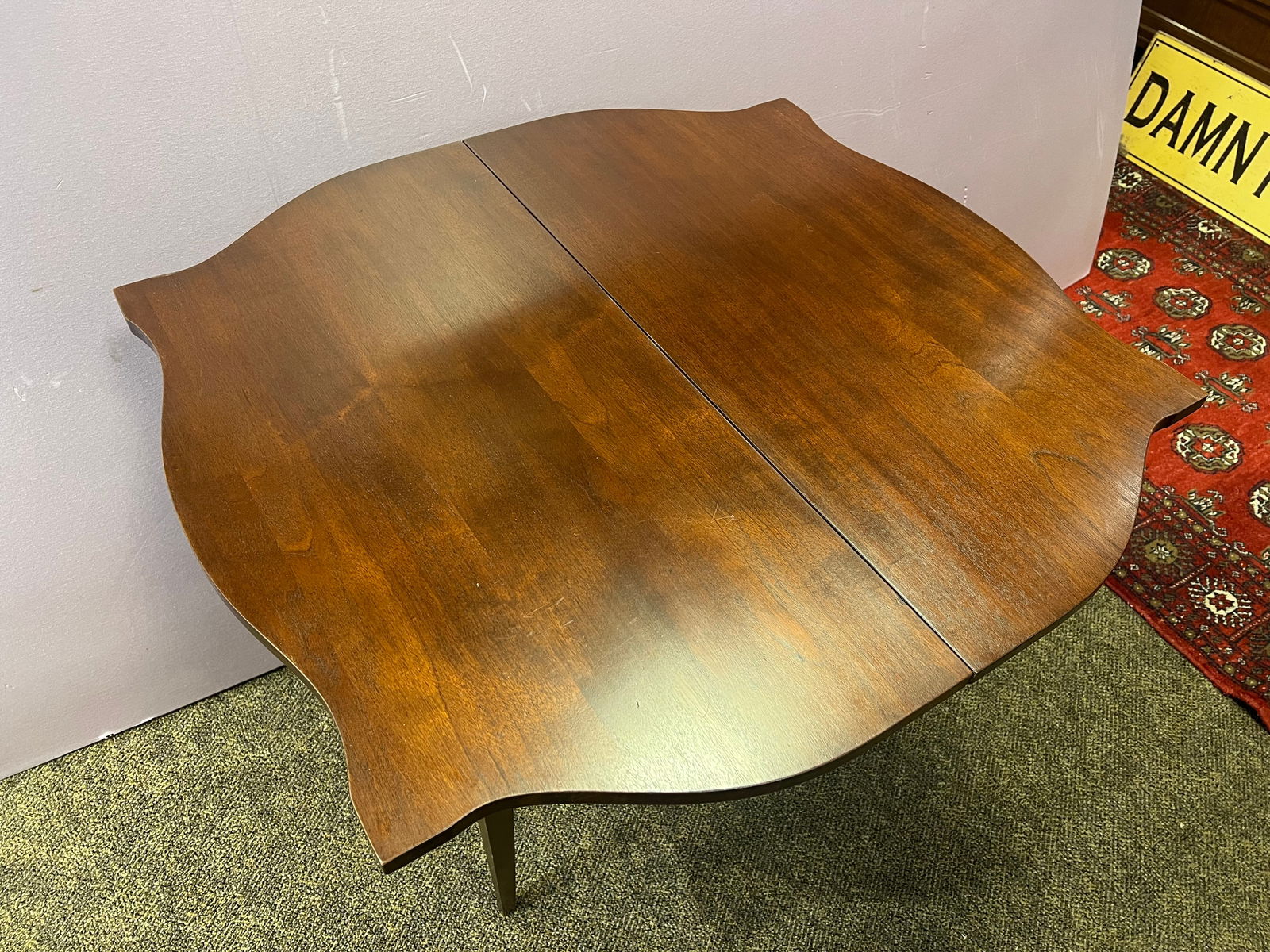 Mahogany Game Table - 3