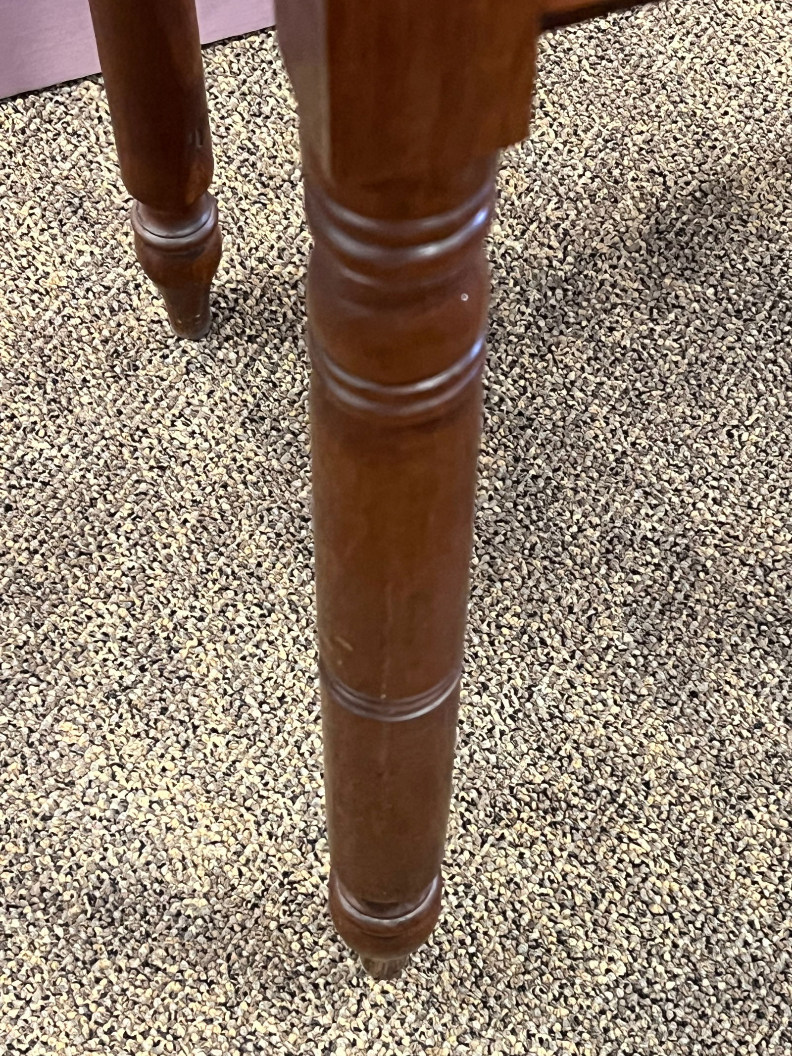 Small Mahogany Dropleaf table - 5